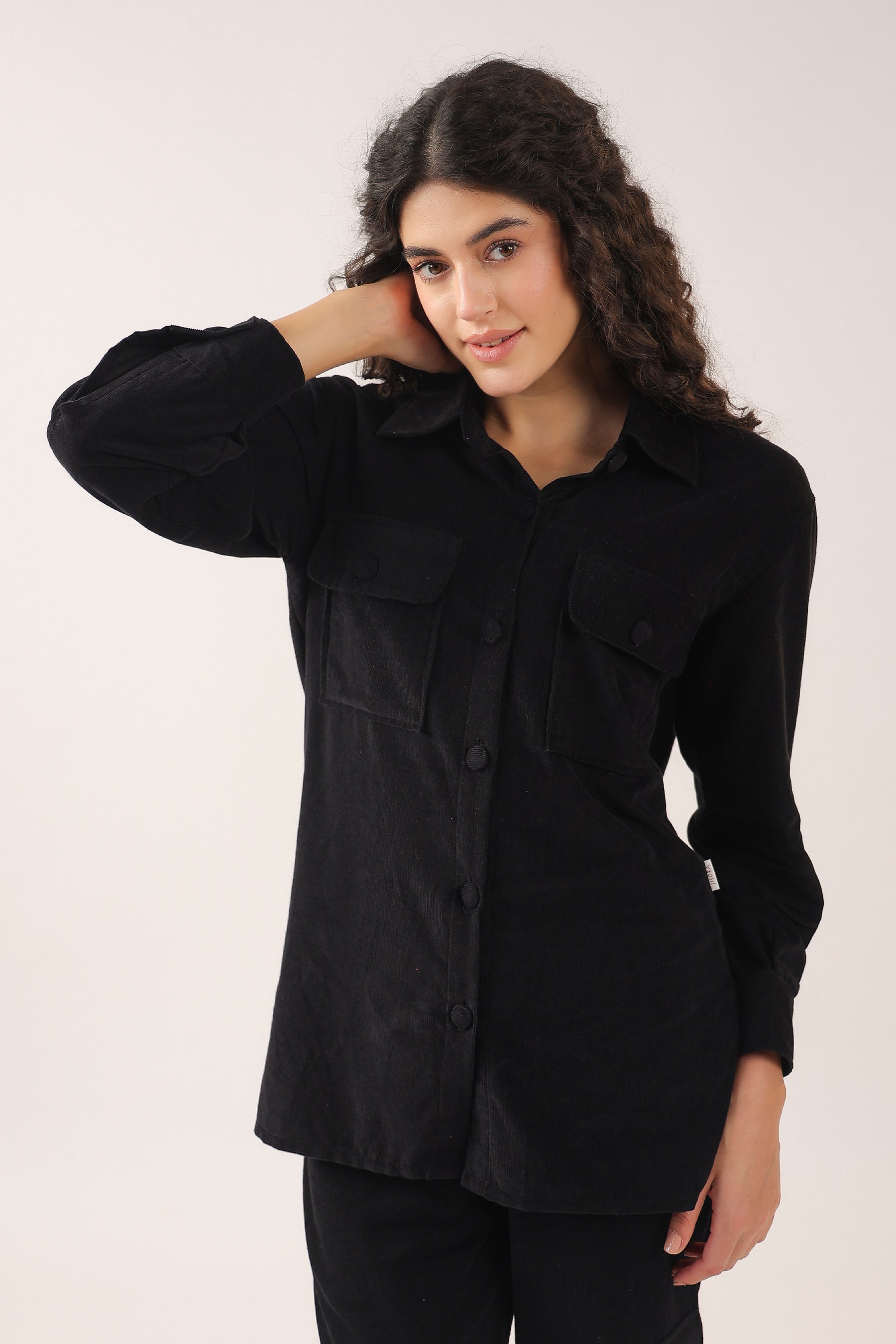 Pippin Shacket Cotton Corduroy Co-ord Set