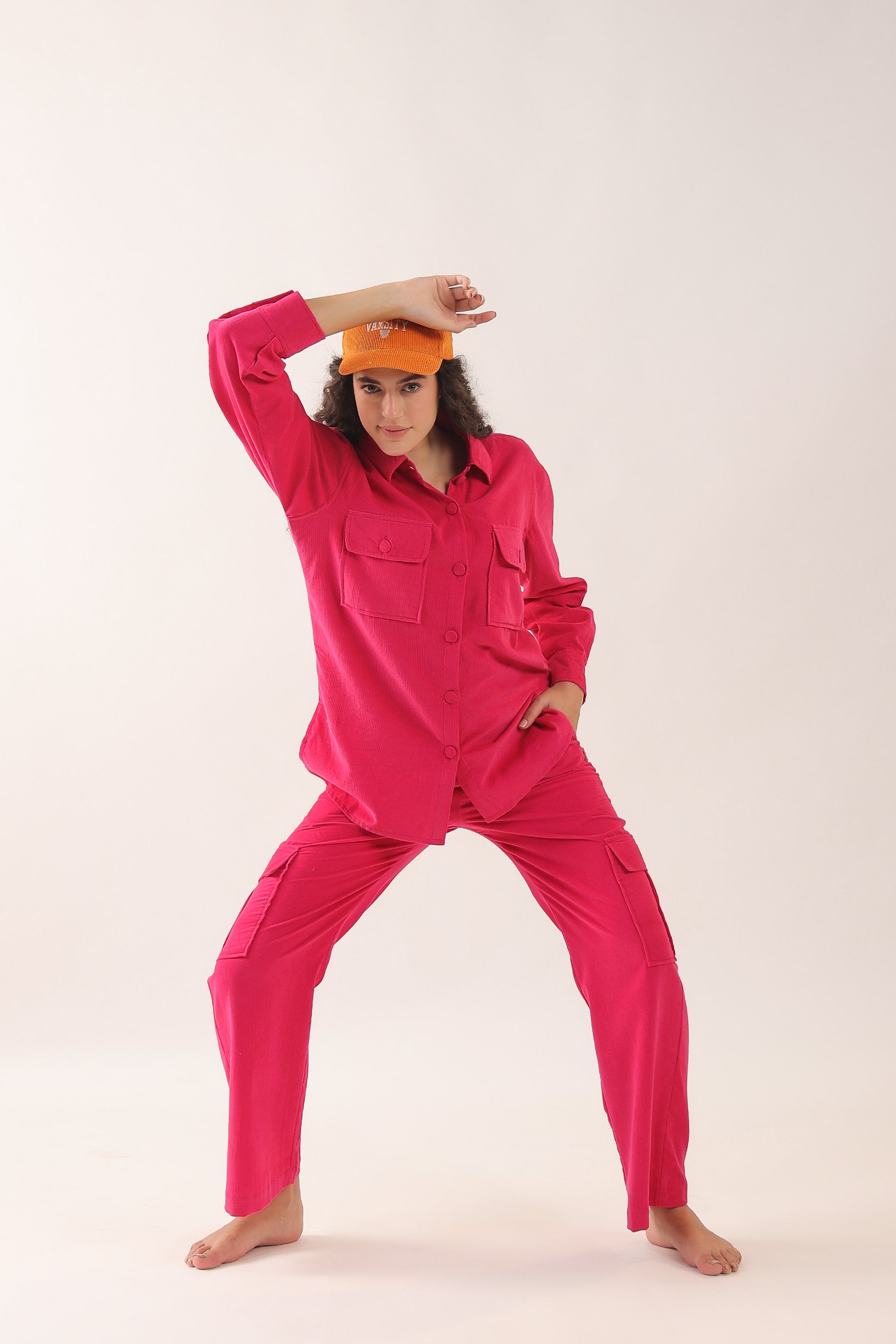 Pippin Shacket Cotton Corduroy Co-ord Set