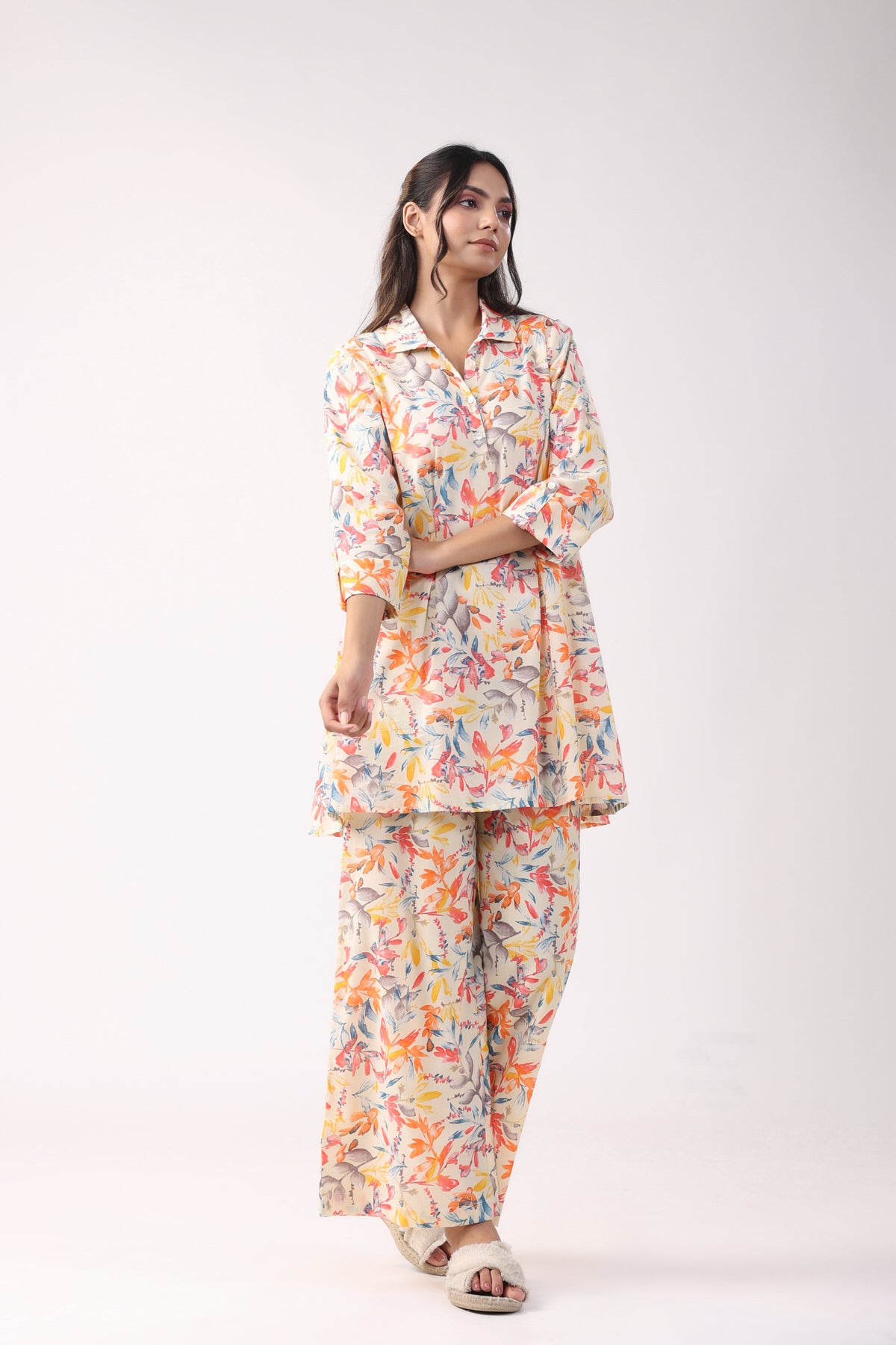 Blooming Beauty Cotton Loungewear Set