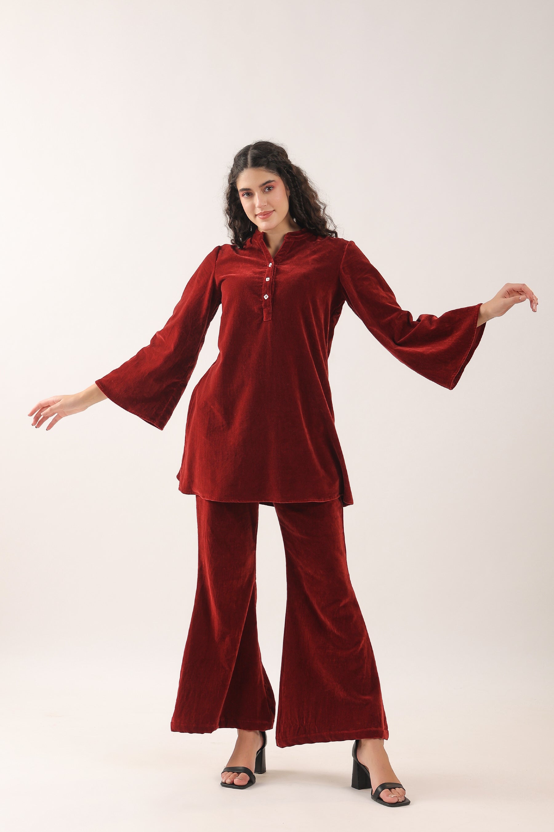 Velvique Velvet Co-ord Set