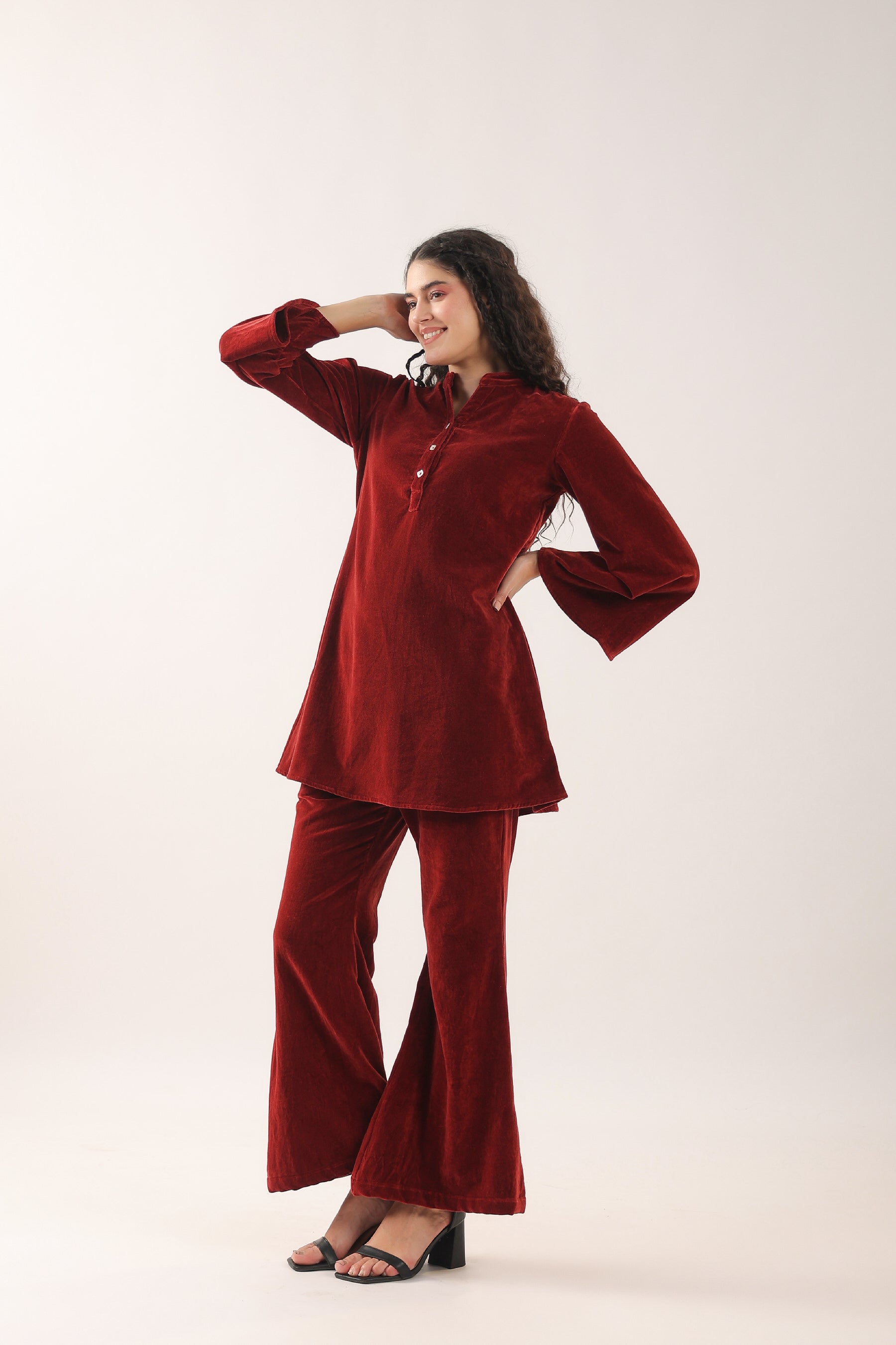 Velvique Velvet Co-ord Set