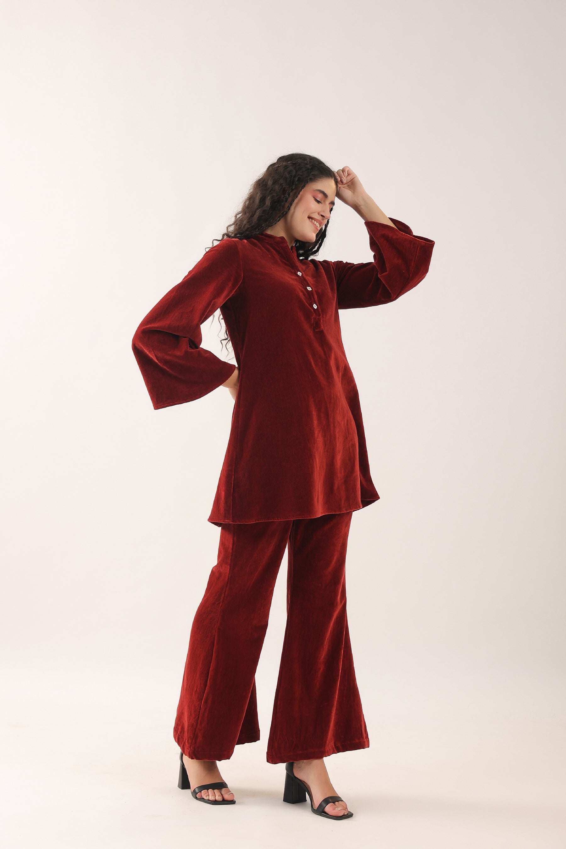 Velvique Velvet Co-ord Set