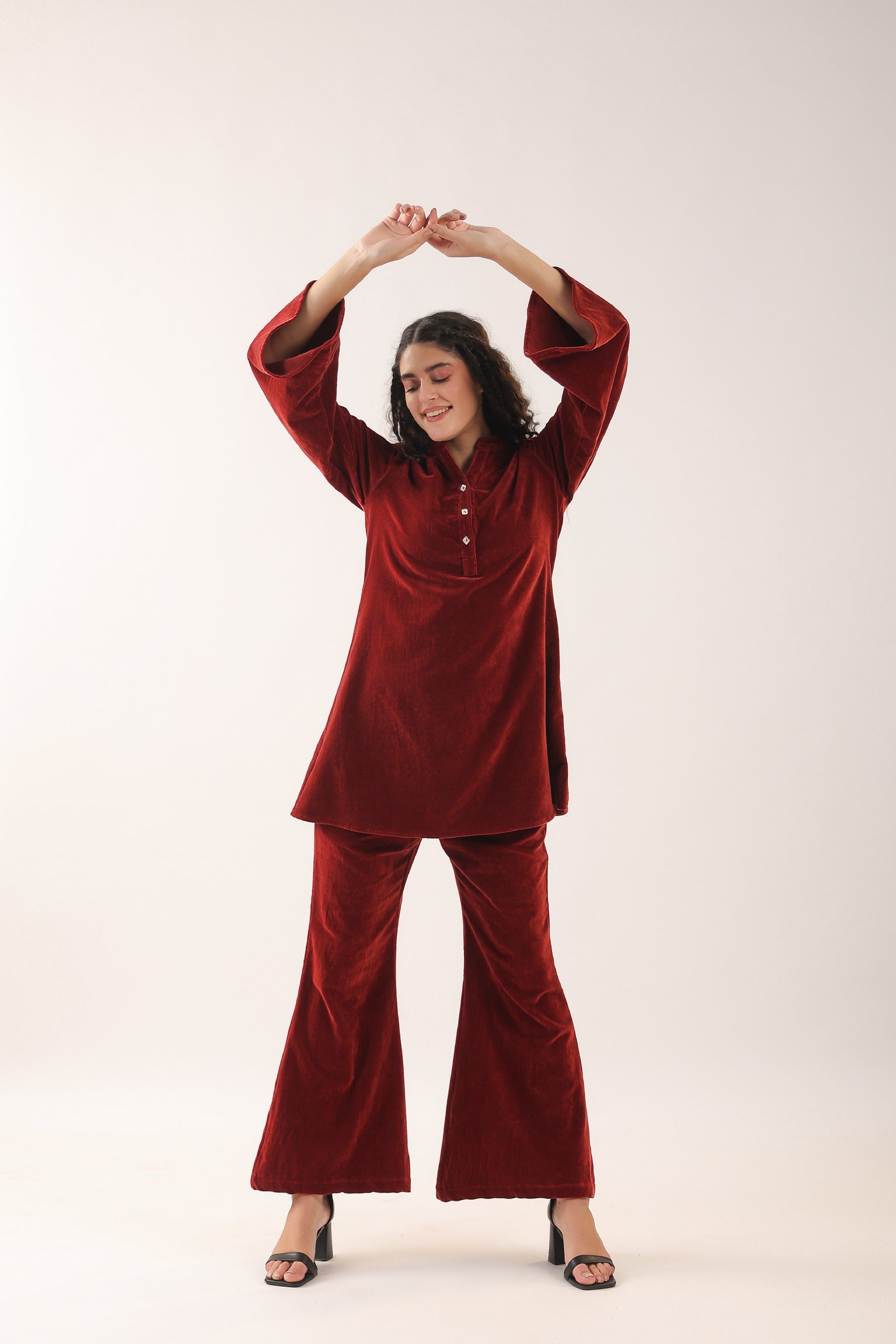 Velvique Velvet Co-ord Set