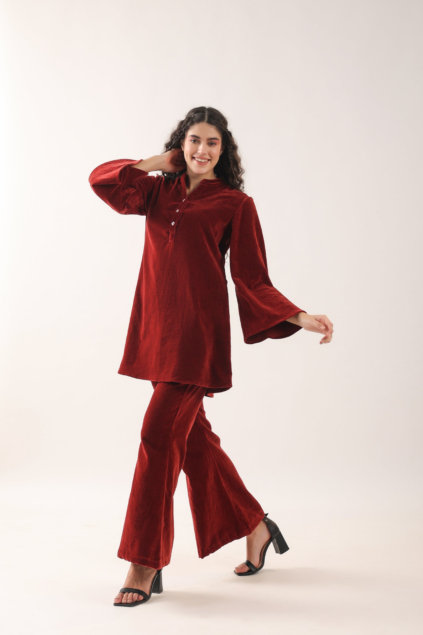 Velvique Velvet Co-ord Set