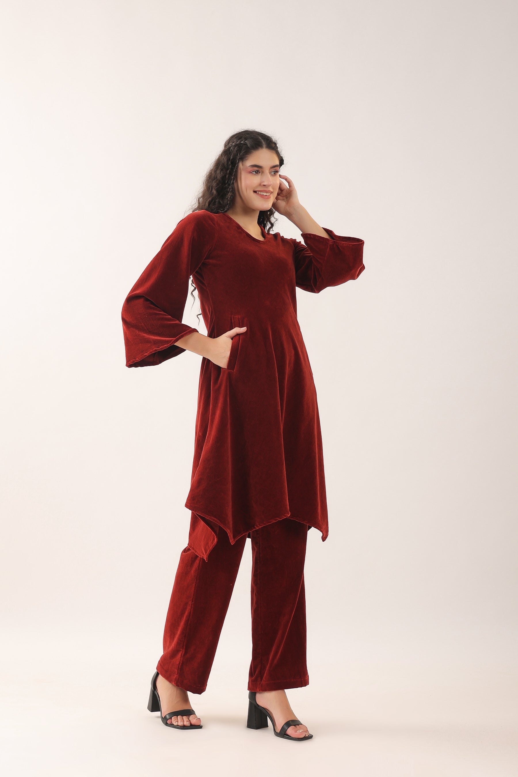 Yuletide Velvet Co-ord Set