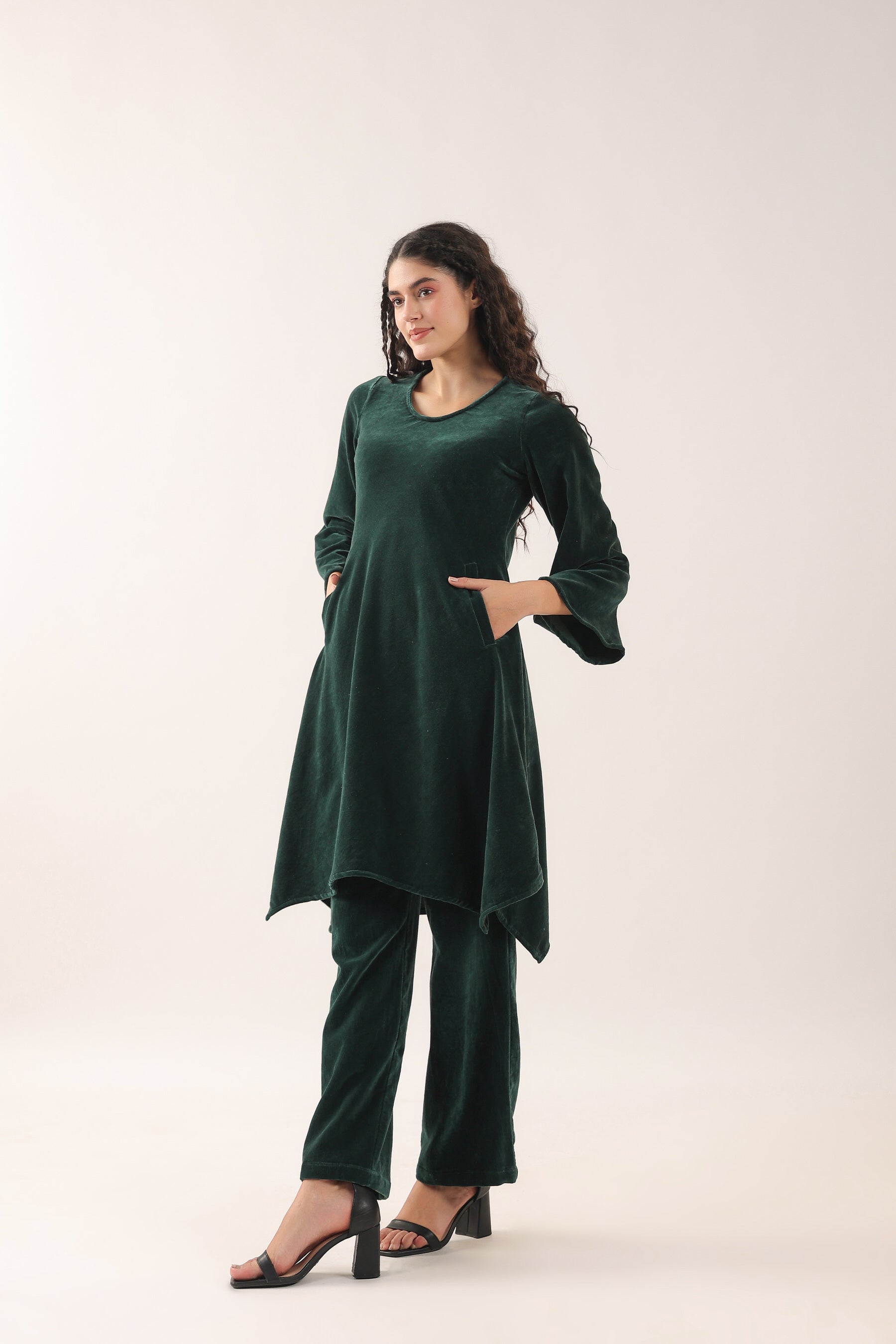 Forest Elf Velvet Co-ord Set