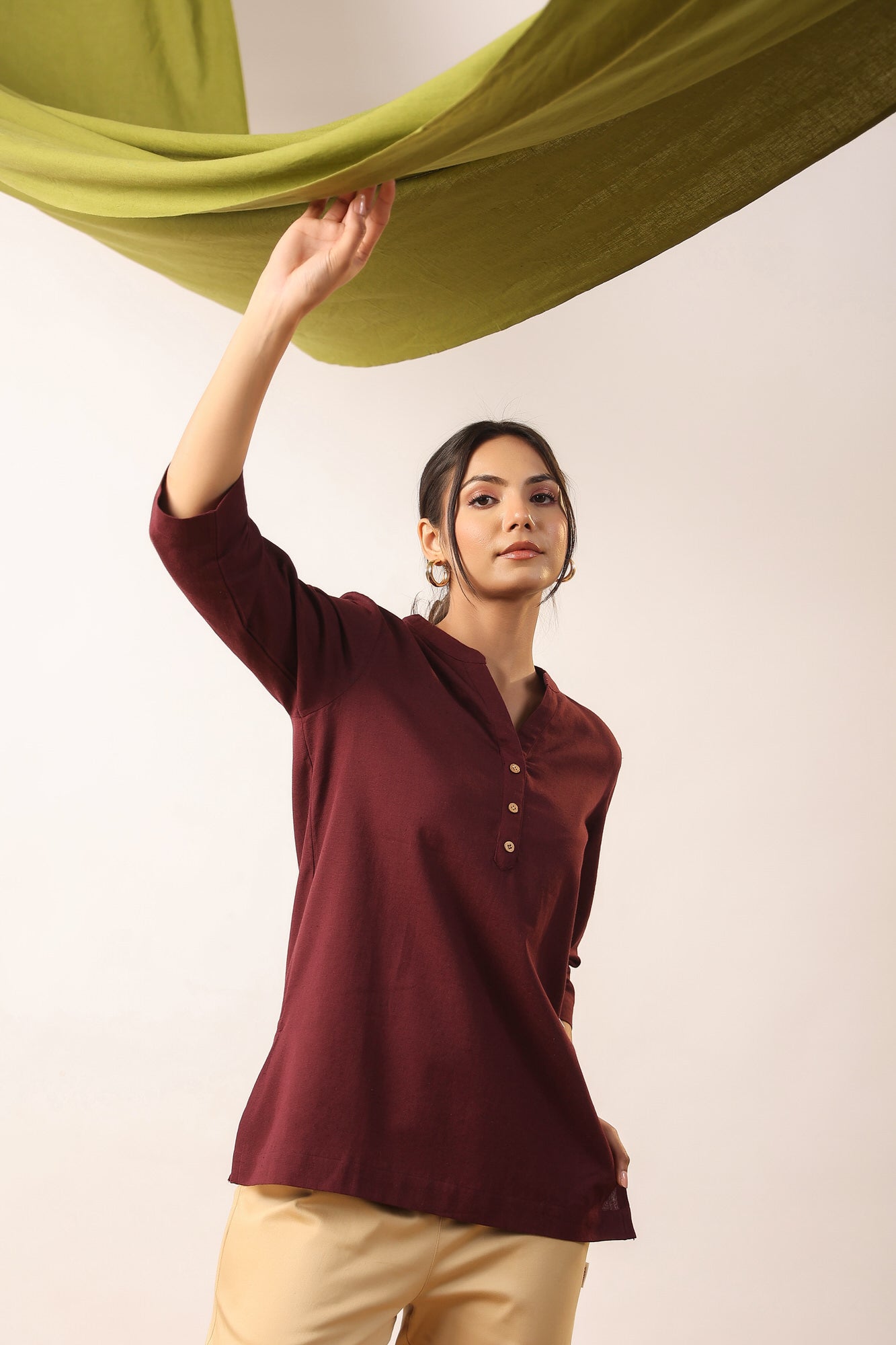 Mahogany Cotton Top