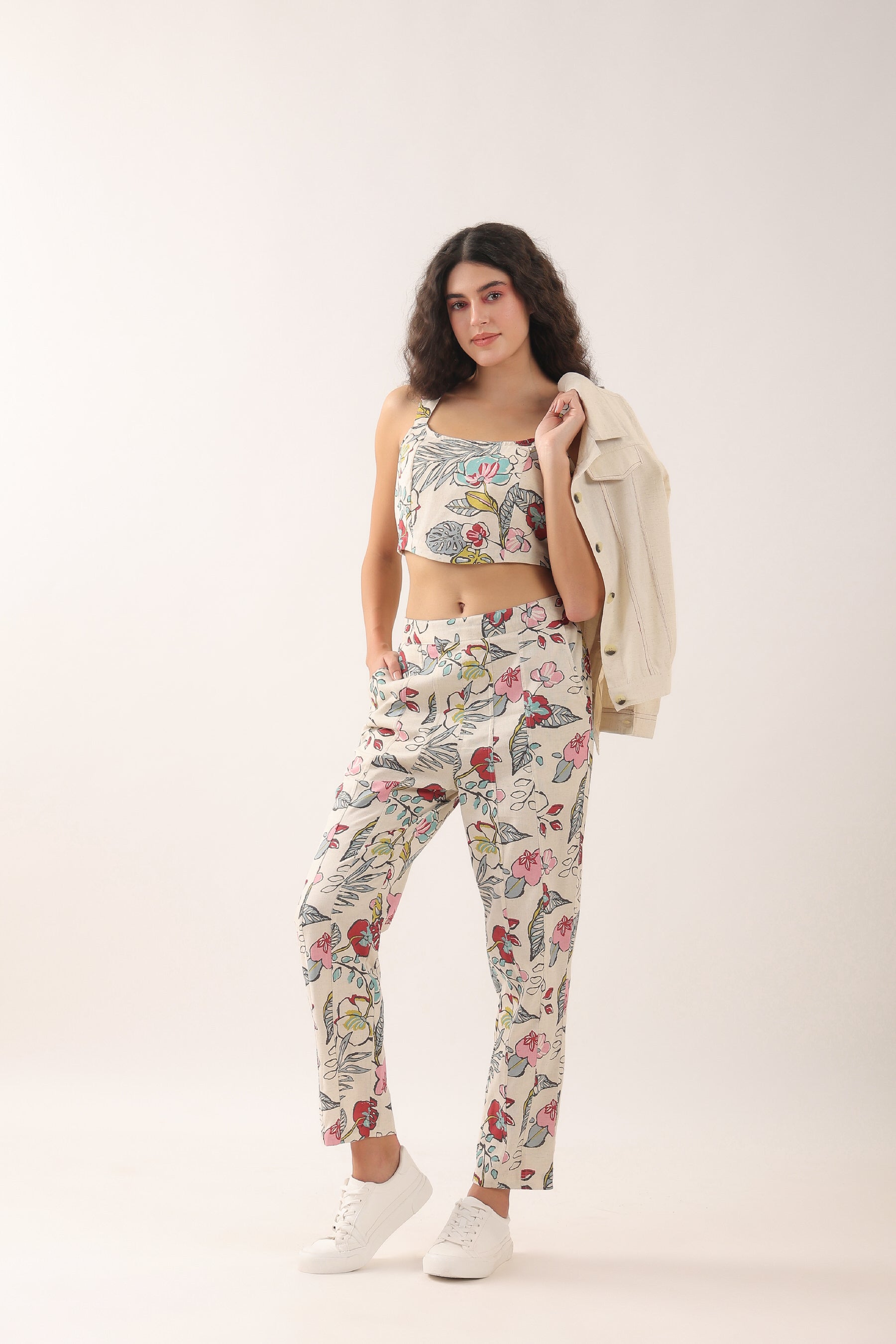 Kipperley Three Piece Cotton Flex Co-ord Set