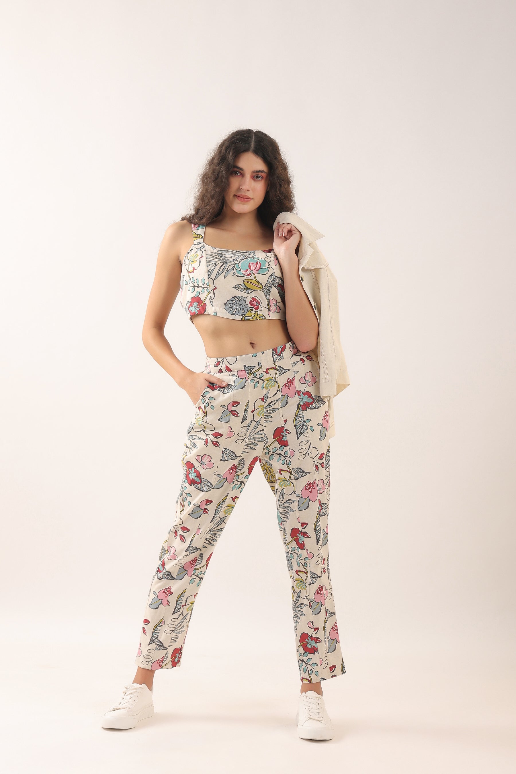 Kipperley Three Piece Cotton Flex Co-ord Set