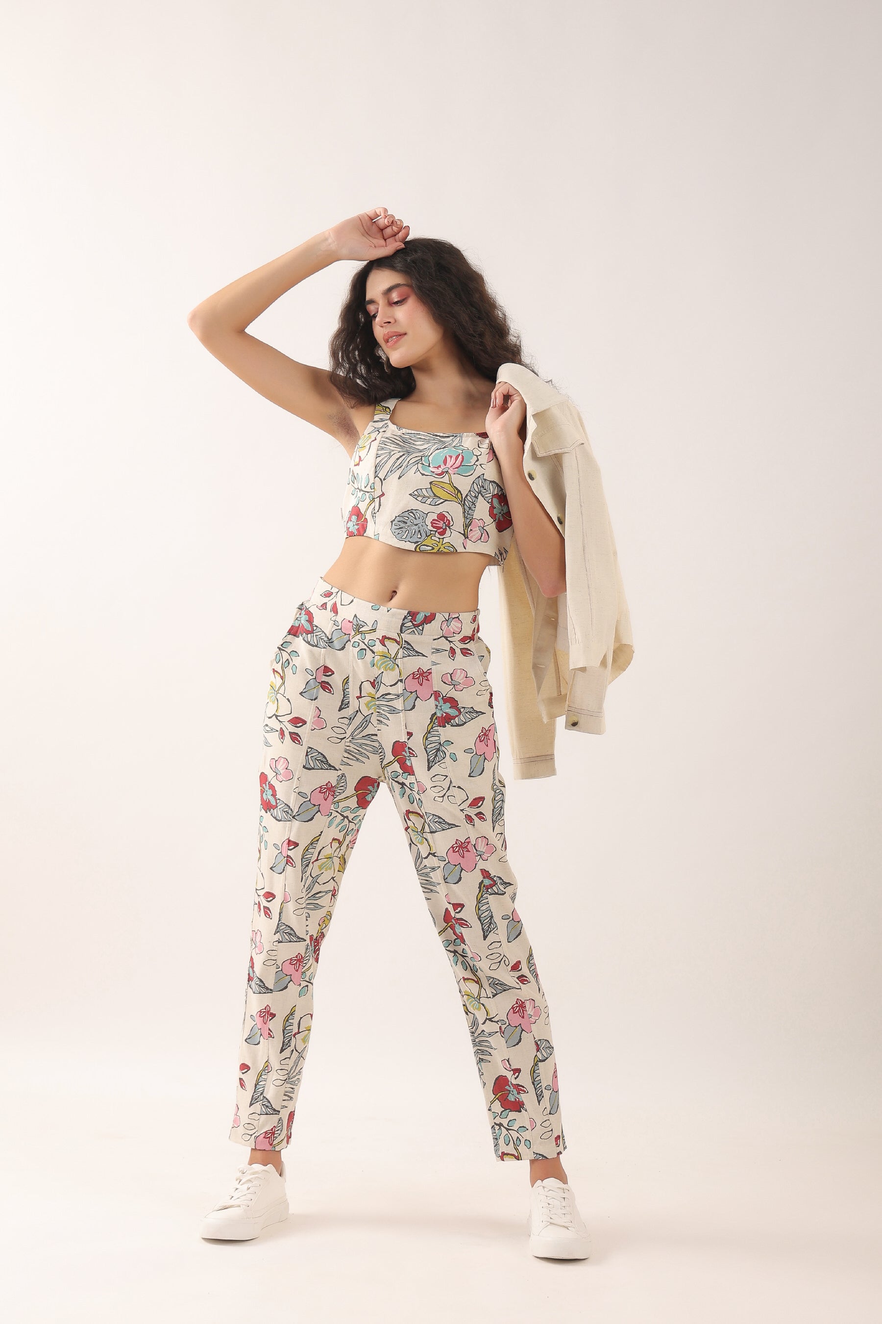 Kipperley Three Piece Cotton Flex Co-ord Set