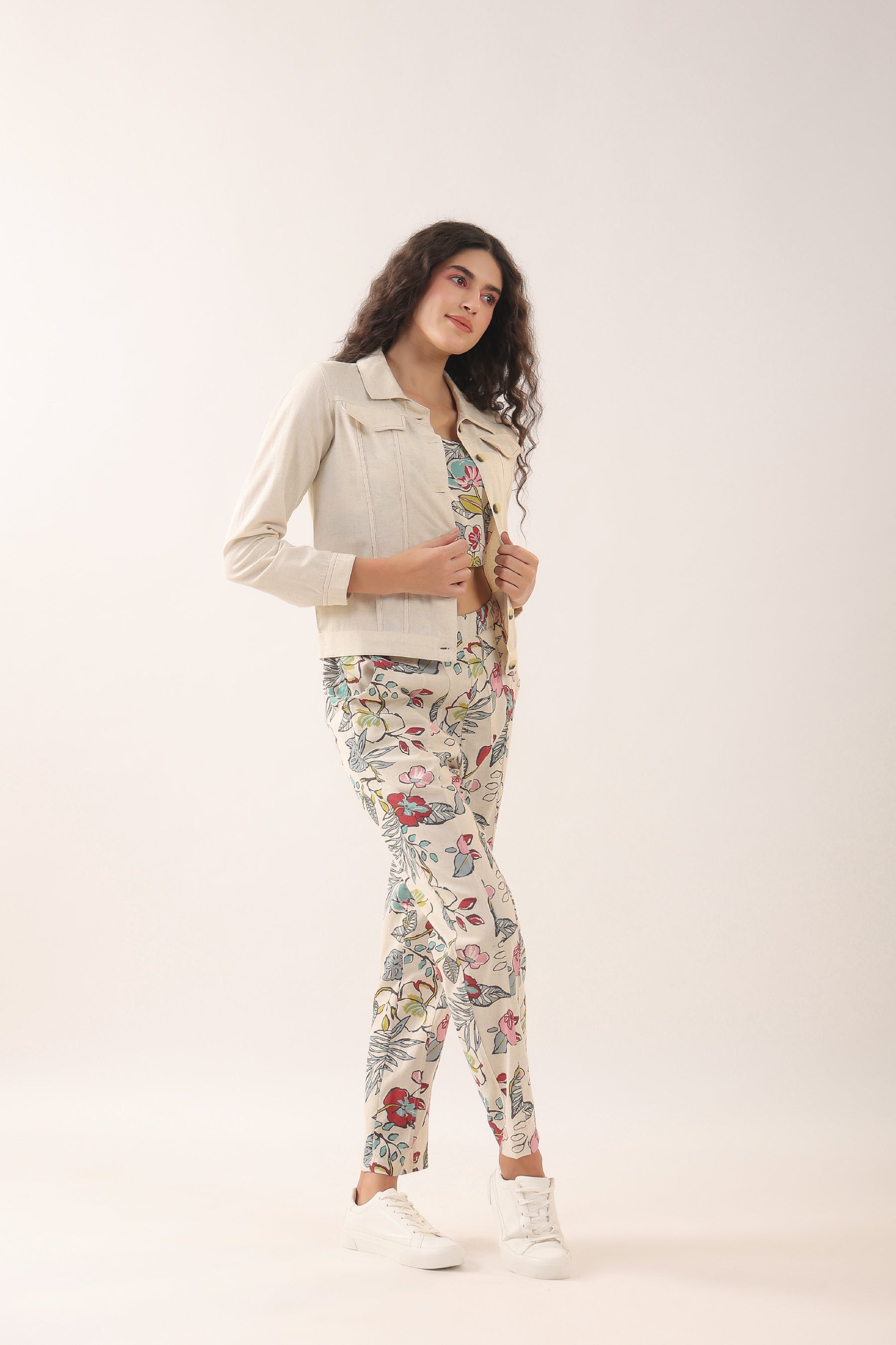 Kipperley Three Piece Cotton Flex Co-ord Set