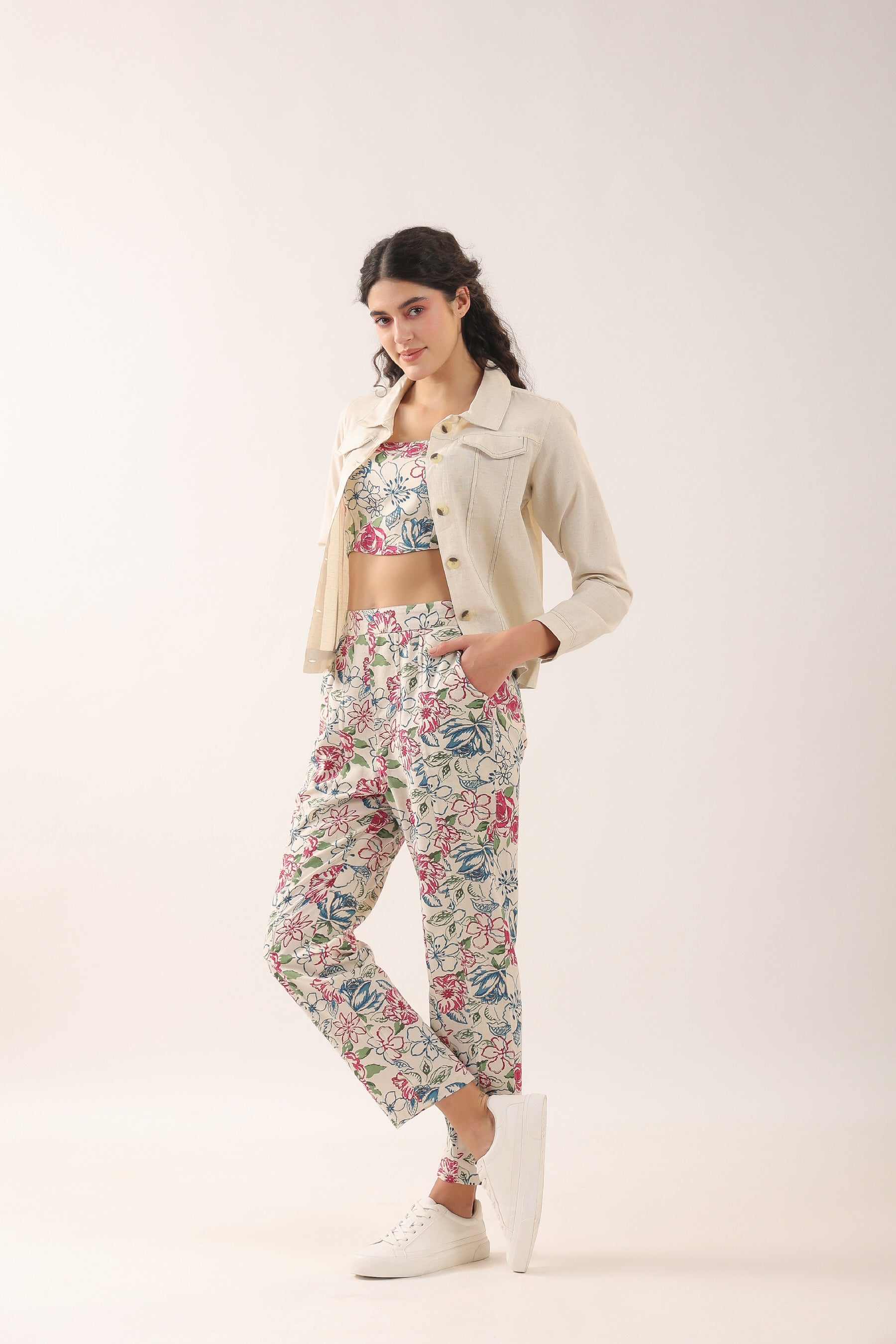 Snowkins Three Piece Cotton Flex Co-ord Set
