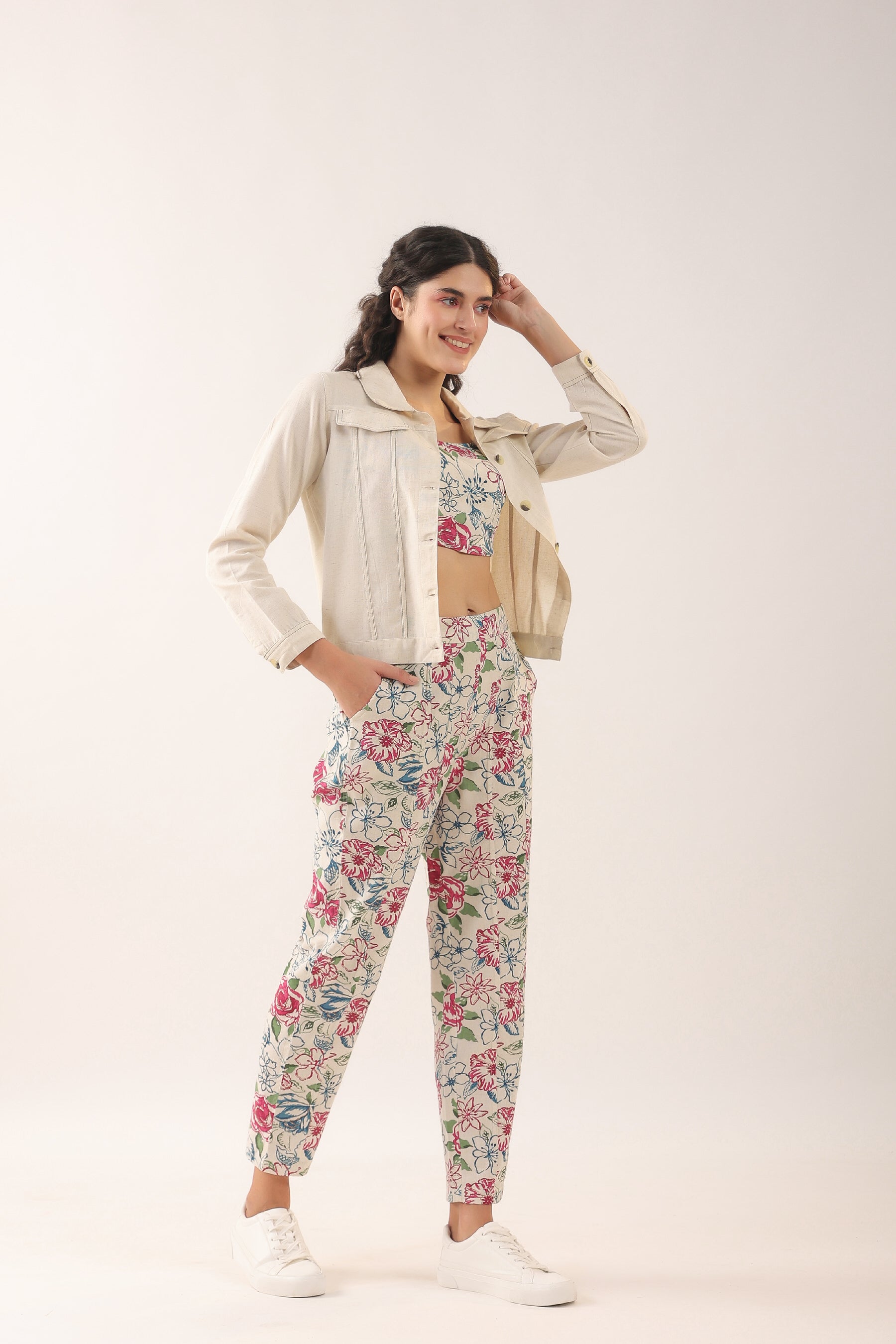 Snowkins Three Piece Cotton Flex Co-ord Set