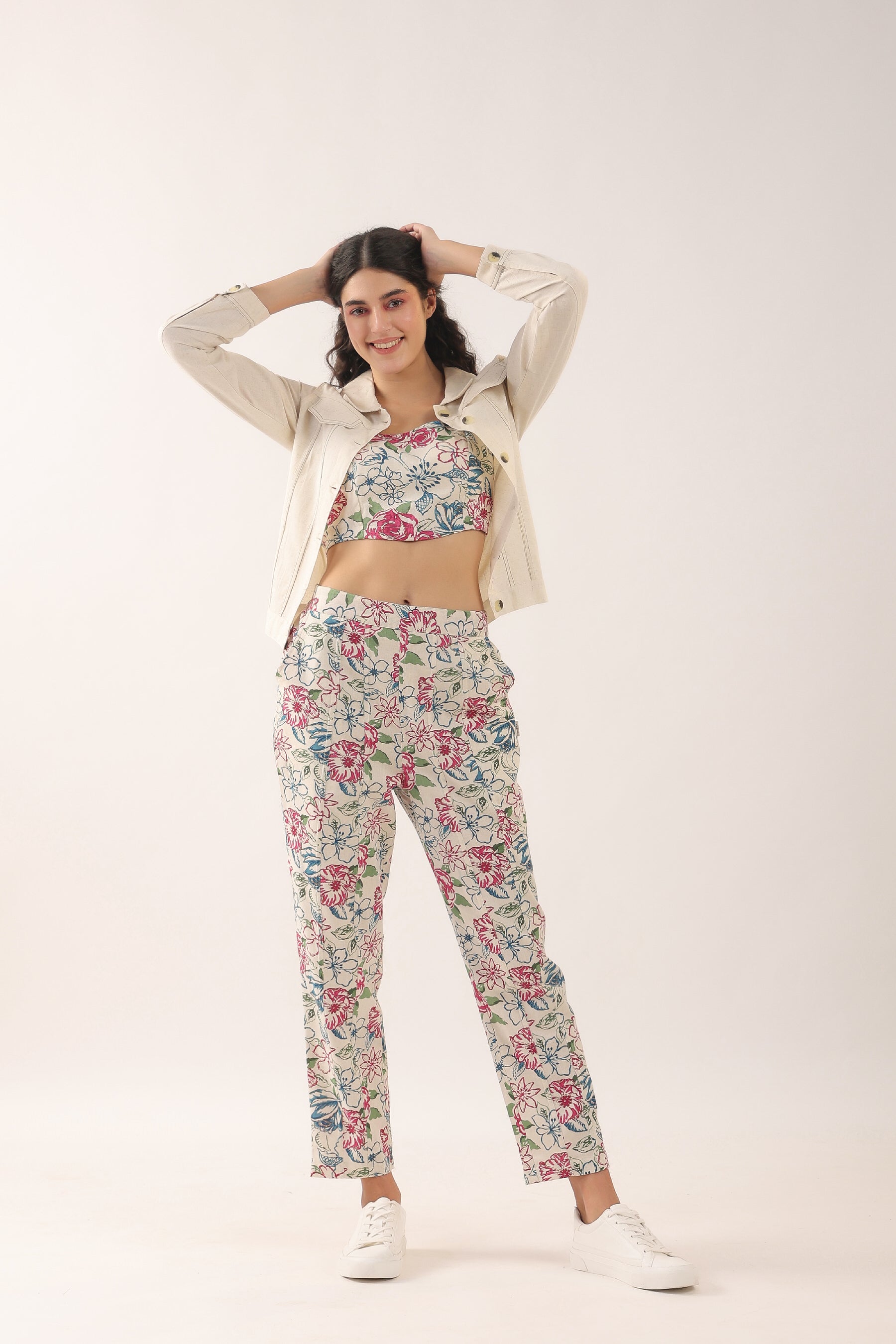 Snowkins Three Piece Cotton Flex Co-ord Set