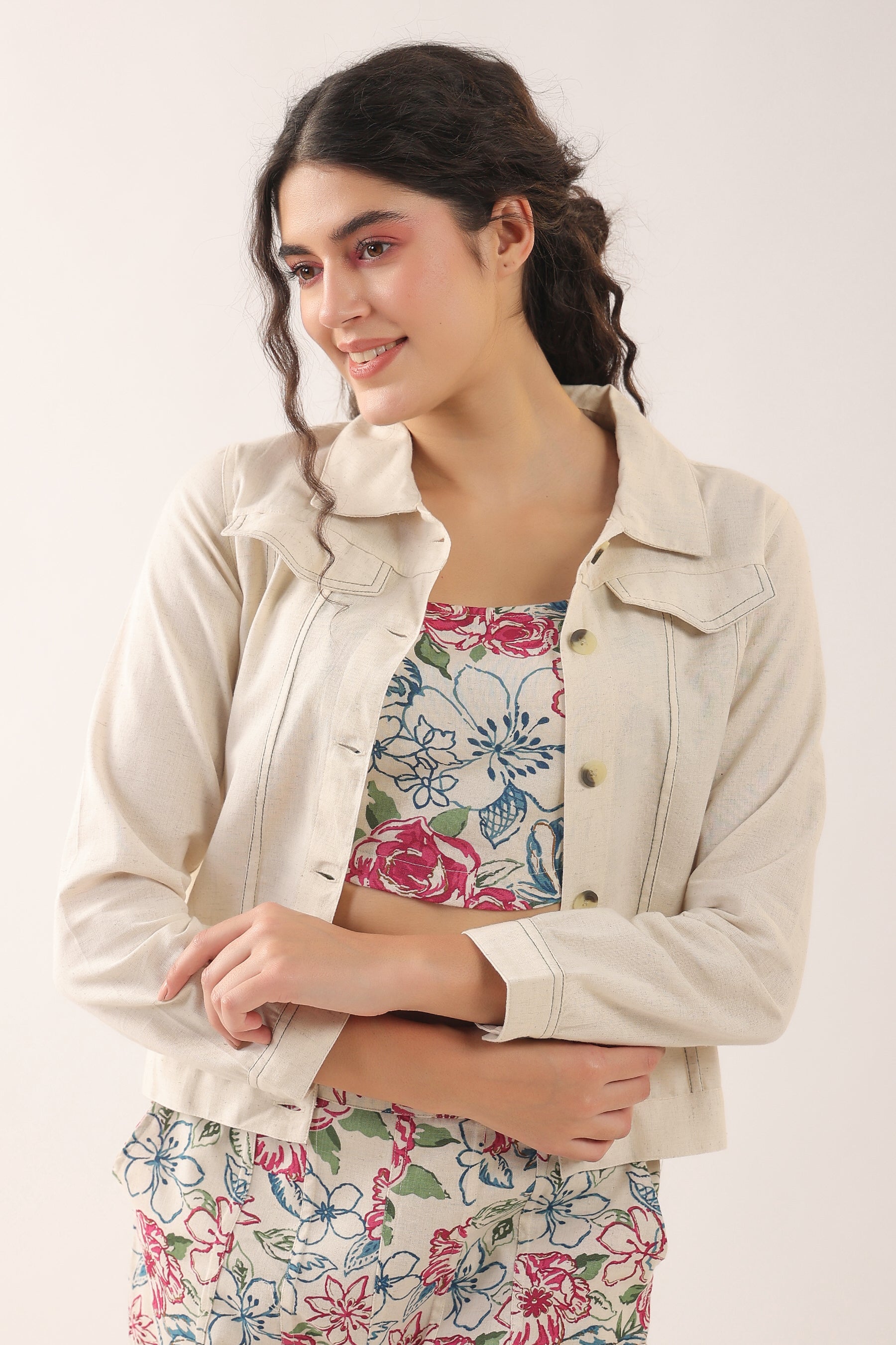 Snowkins Three Piece Cotton Flex Co-ord Set