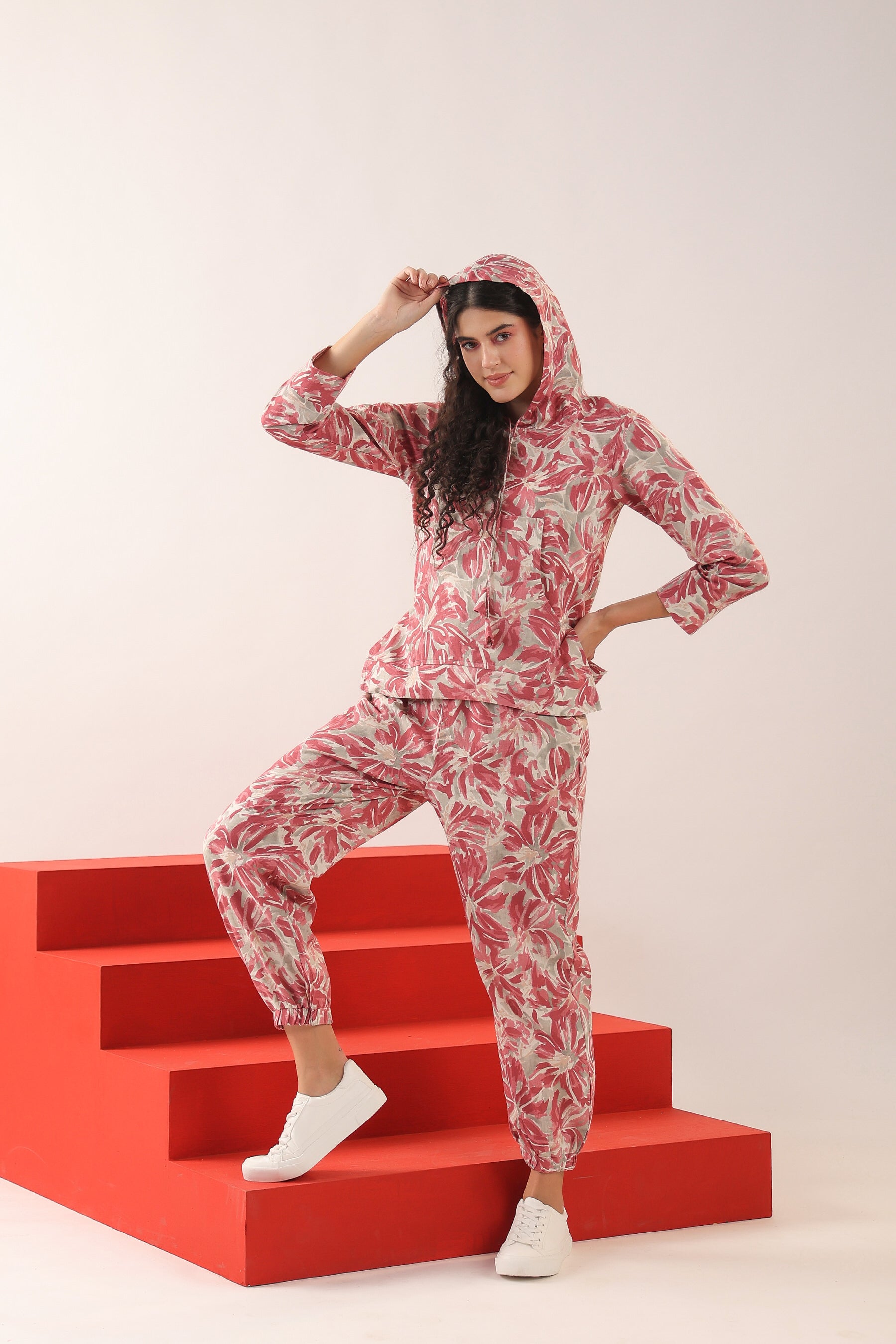 Nutmeg Cotton Flex Hoodie Set