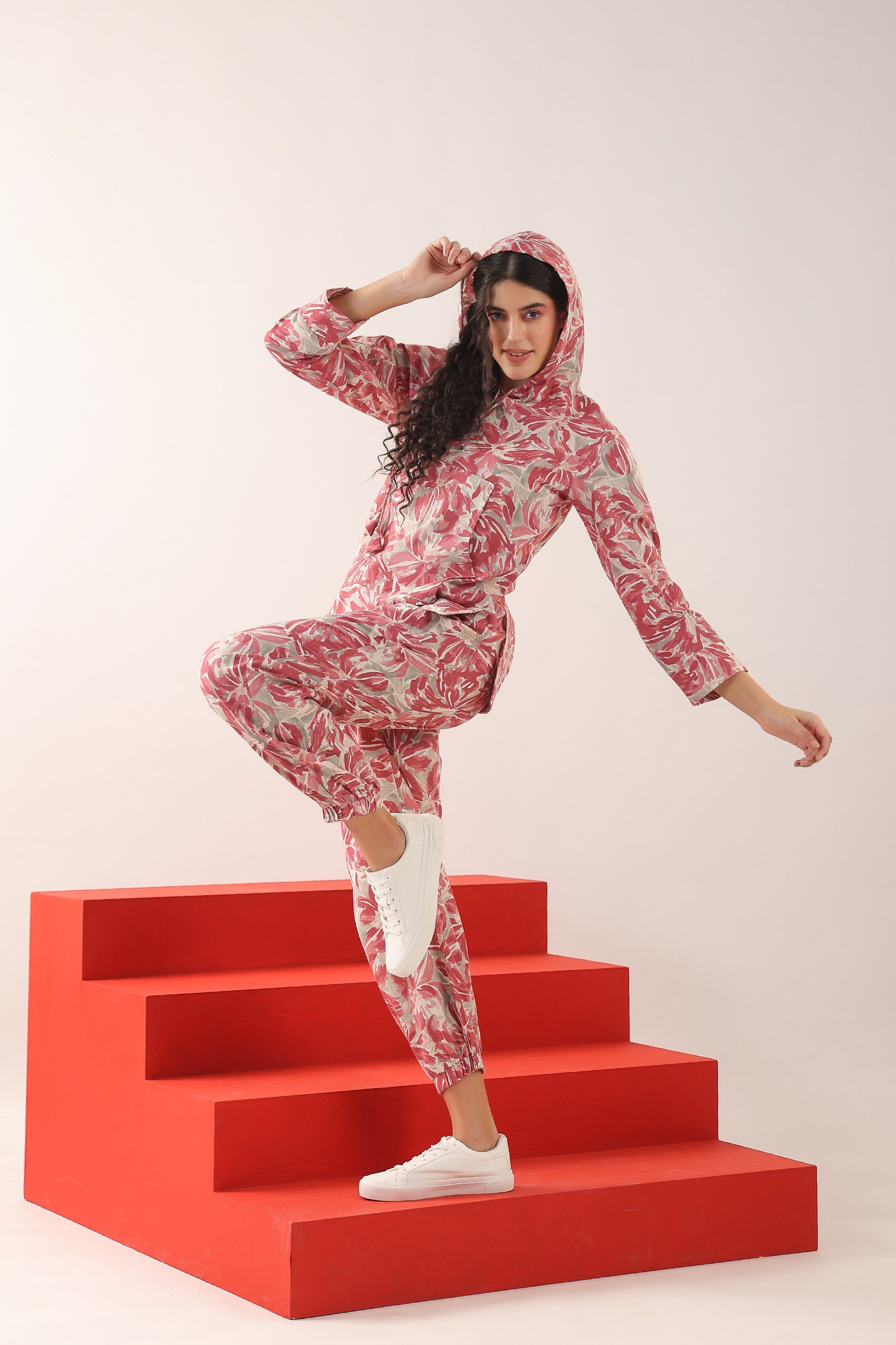 Nutmeg Cotton Flex Hoodie Set