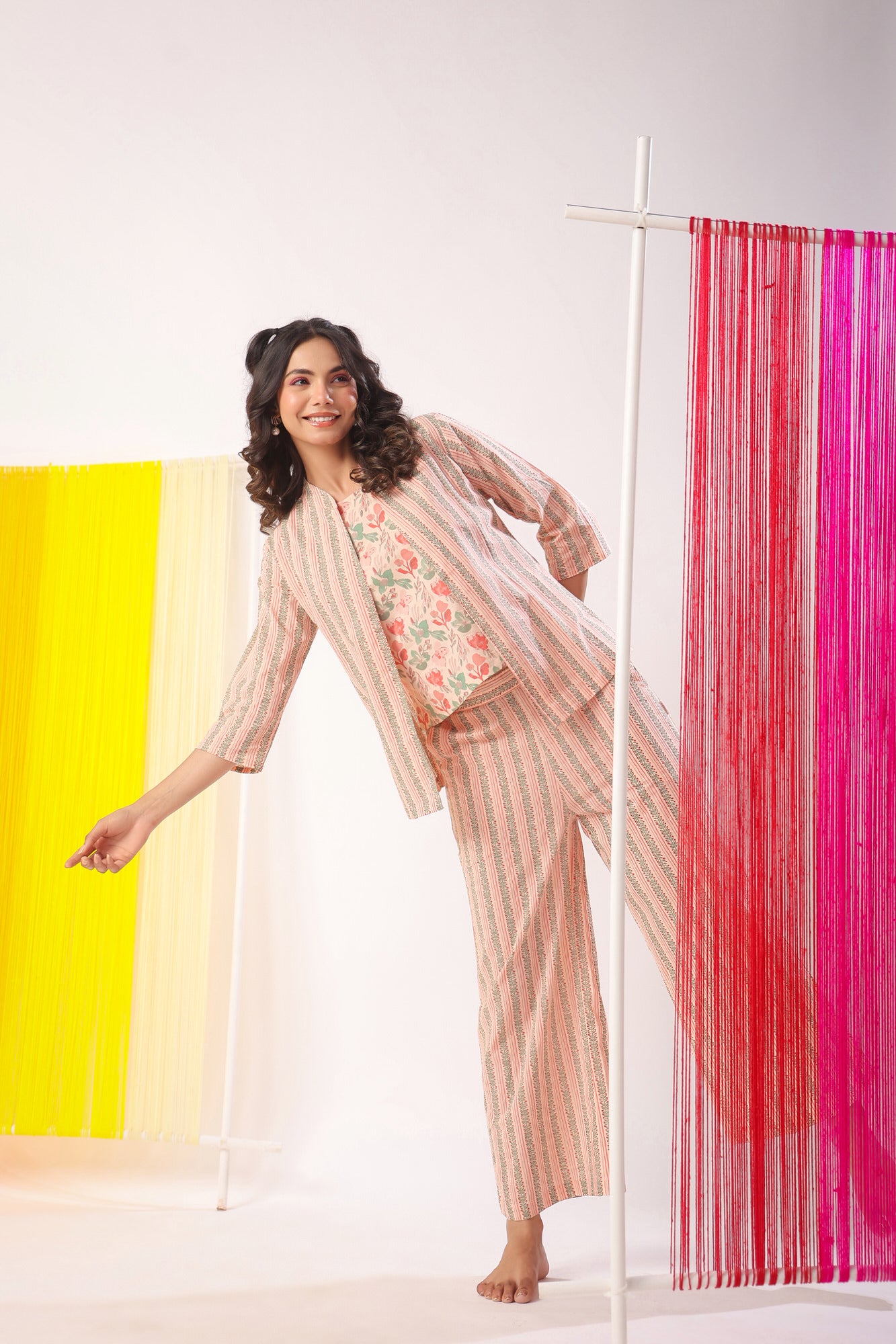 Tulip Treasure Cotton Three Piece Set