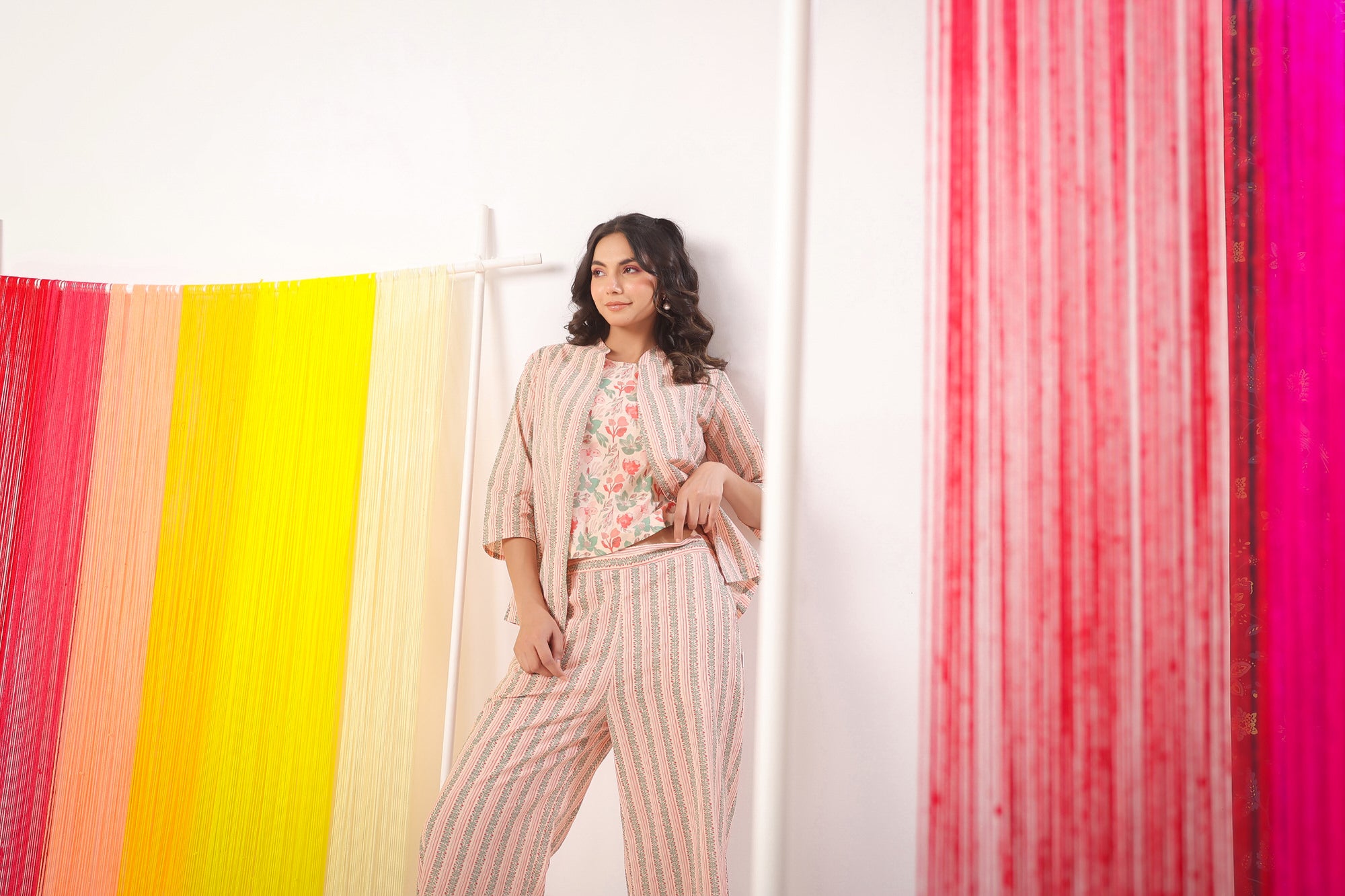 Tulip Treasure Cotton Three Piece Set