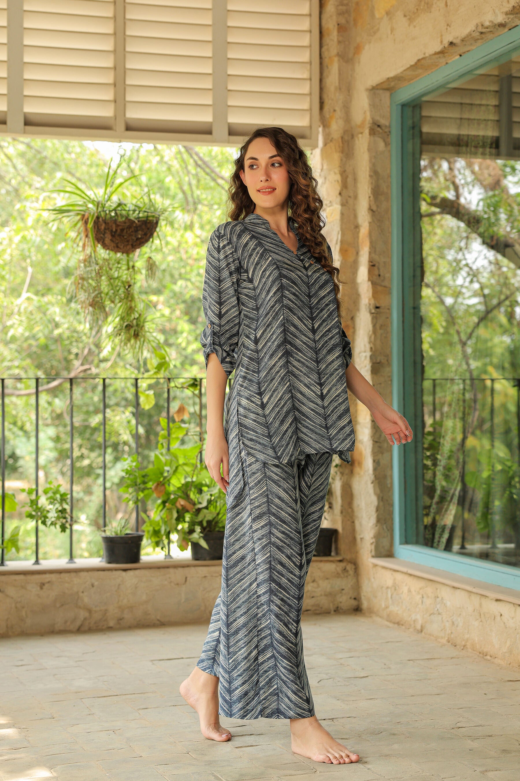 Spruce Up Russian Silk Co-ord Set