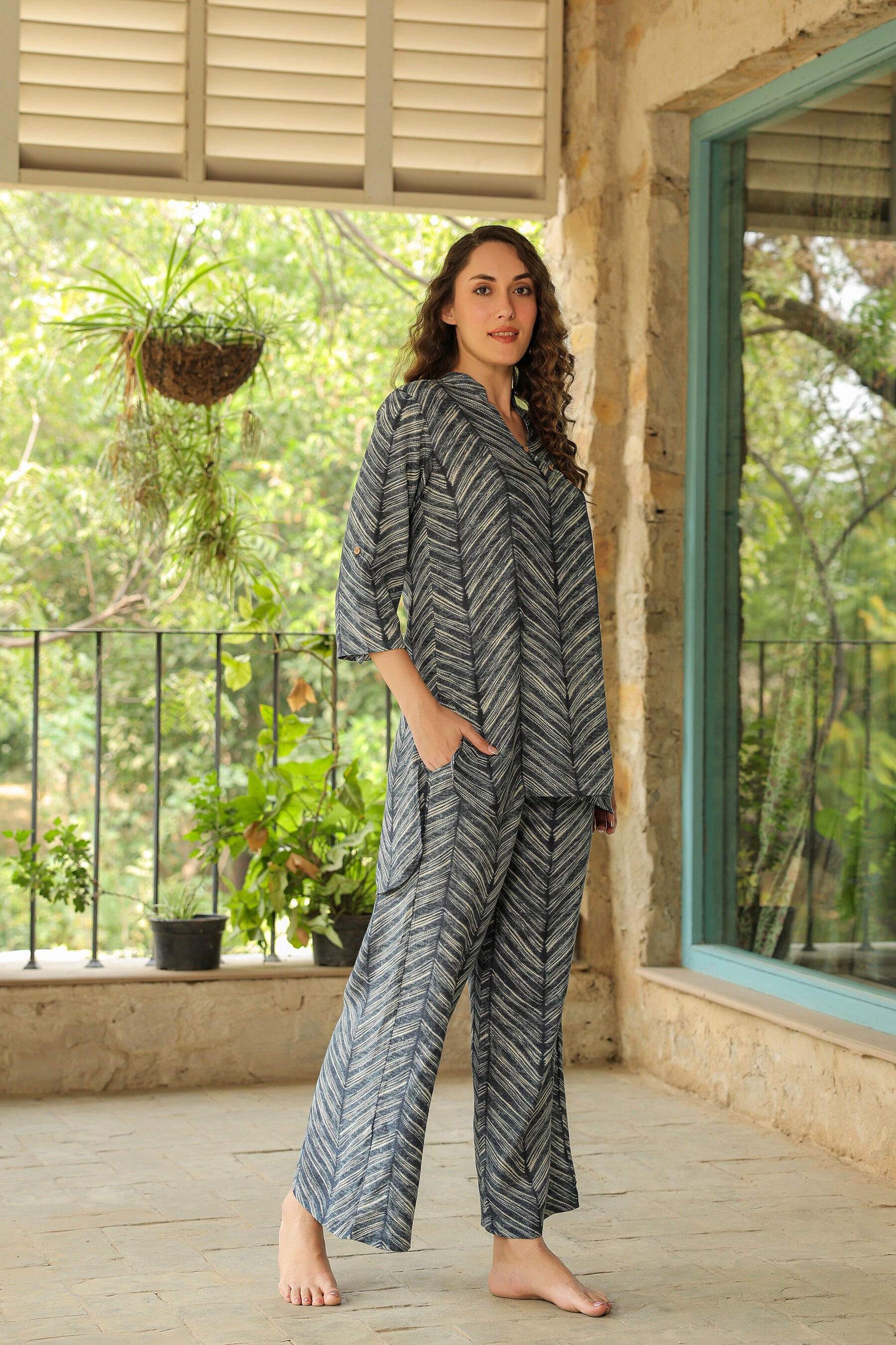 Spruce Up Russian Silk Co-ord Set