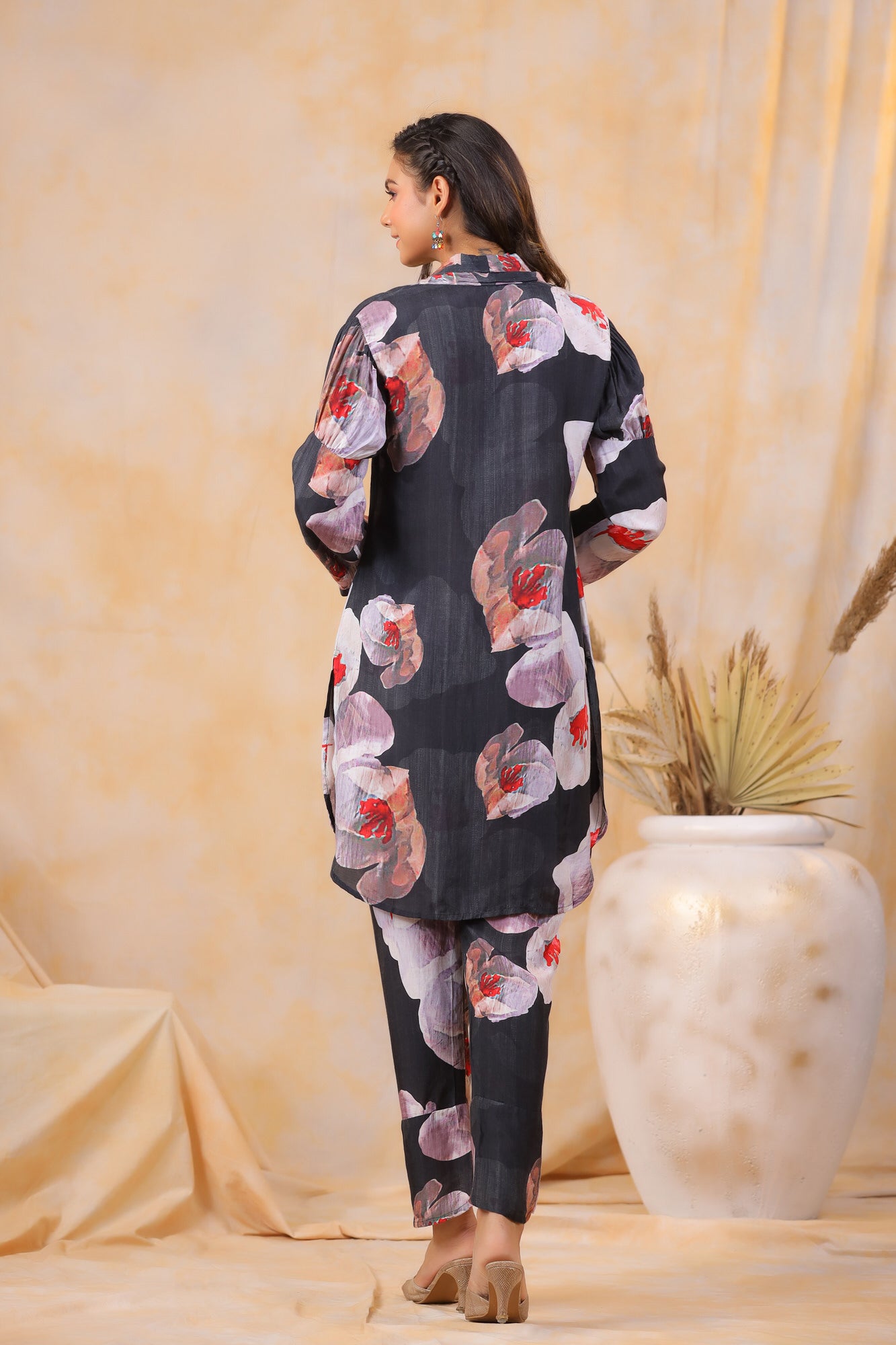 Petal Power Russian Silk Co-ord Set