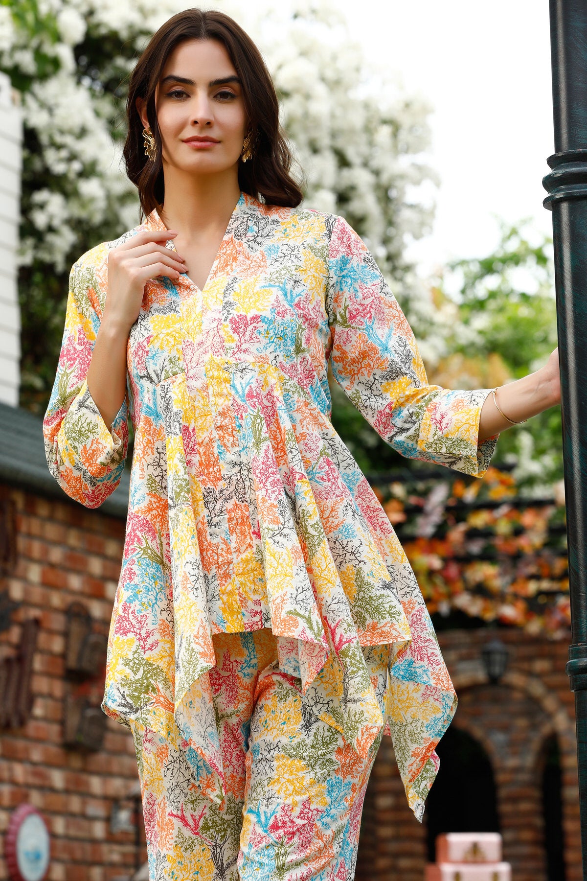 Ink synchrony Cotton Co-ord Set