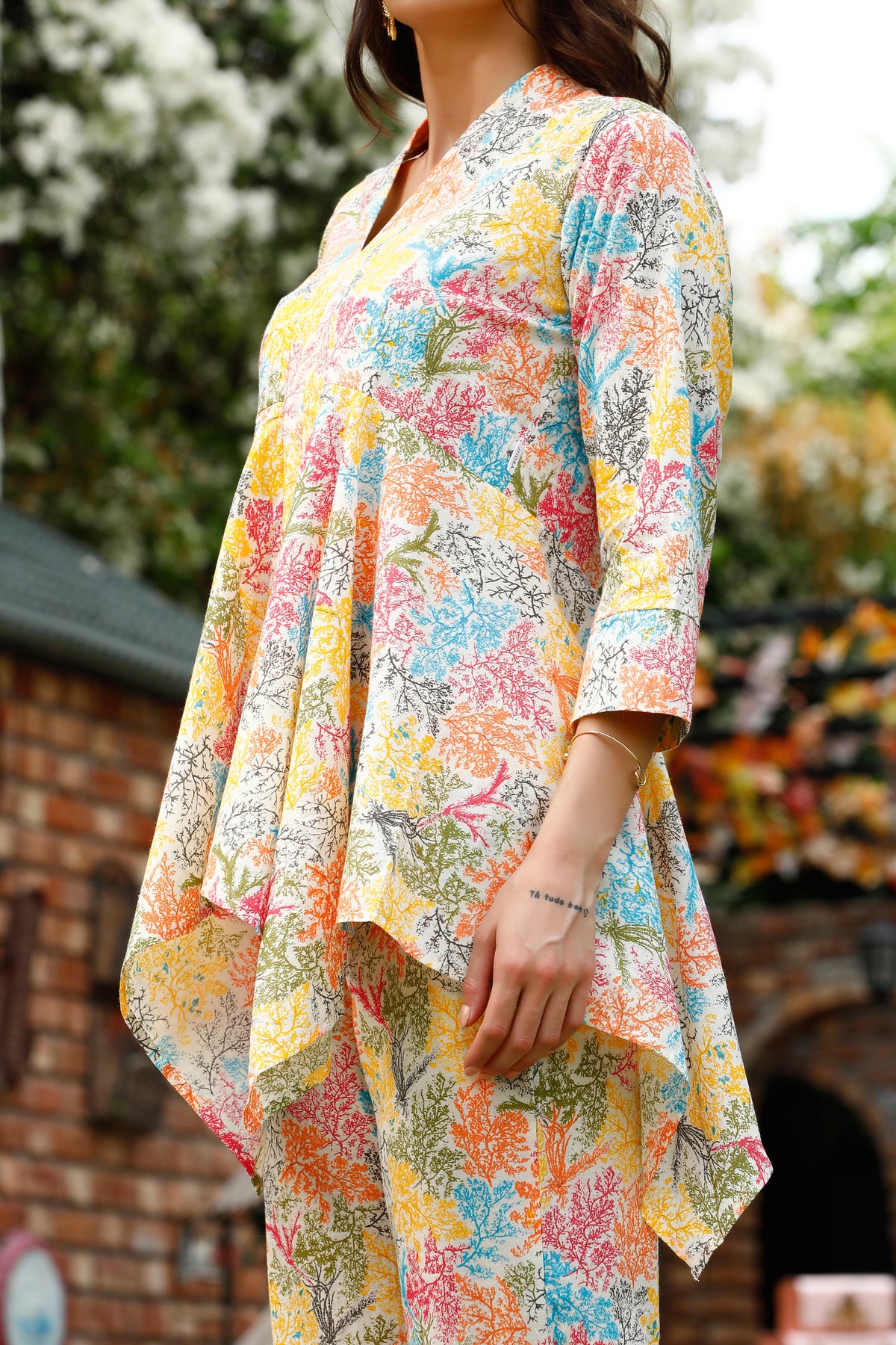 Ink synchrony Cotton Co-ord Set