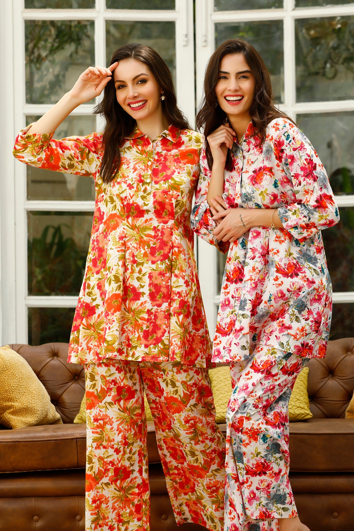 Joyful Kaleidoscope Cotton Co-ord Set