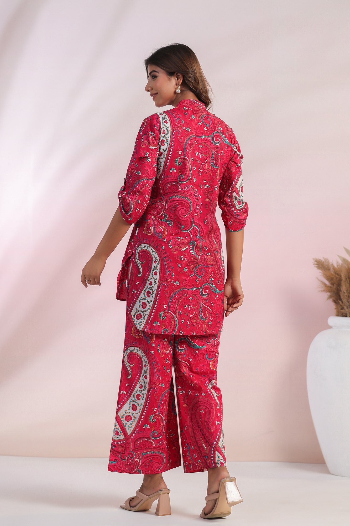 Persian Paisley Cotton Co-ord Set