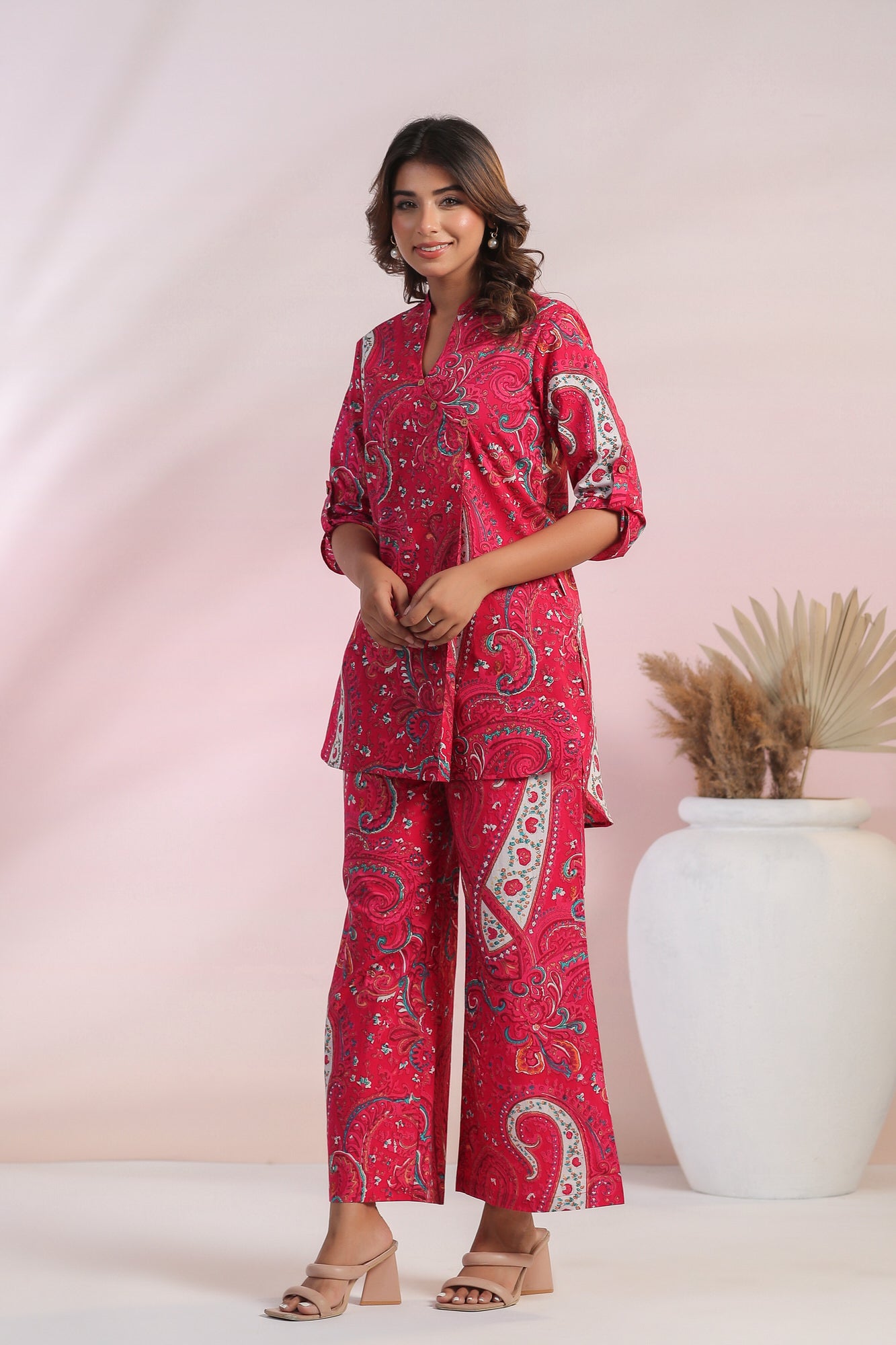 Persian Paisley Cotton Co-ord Set