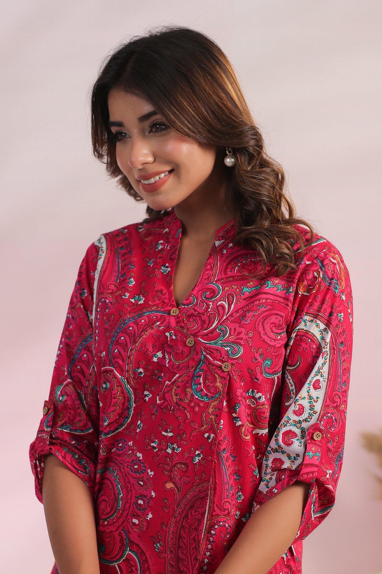 Persian Paisley Cotton Co-ord Set