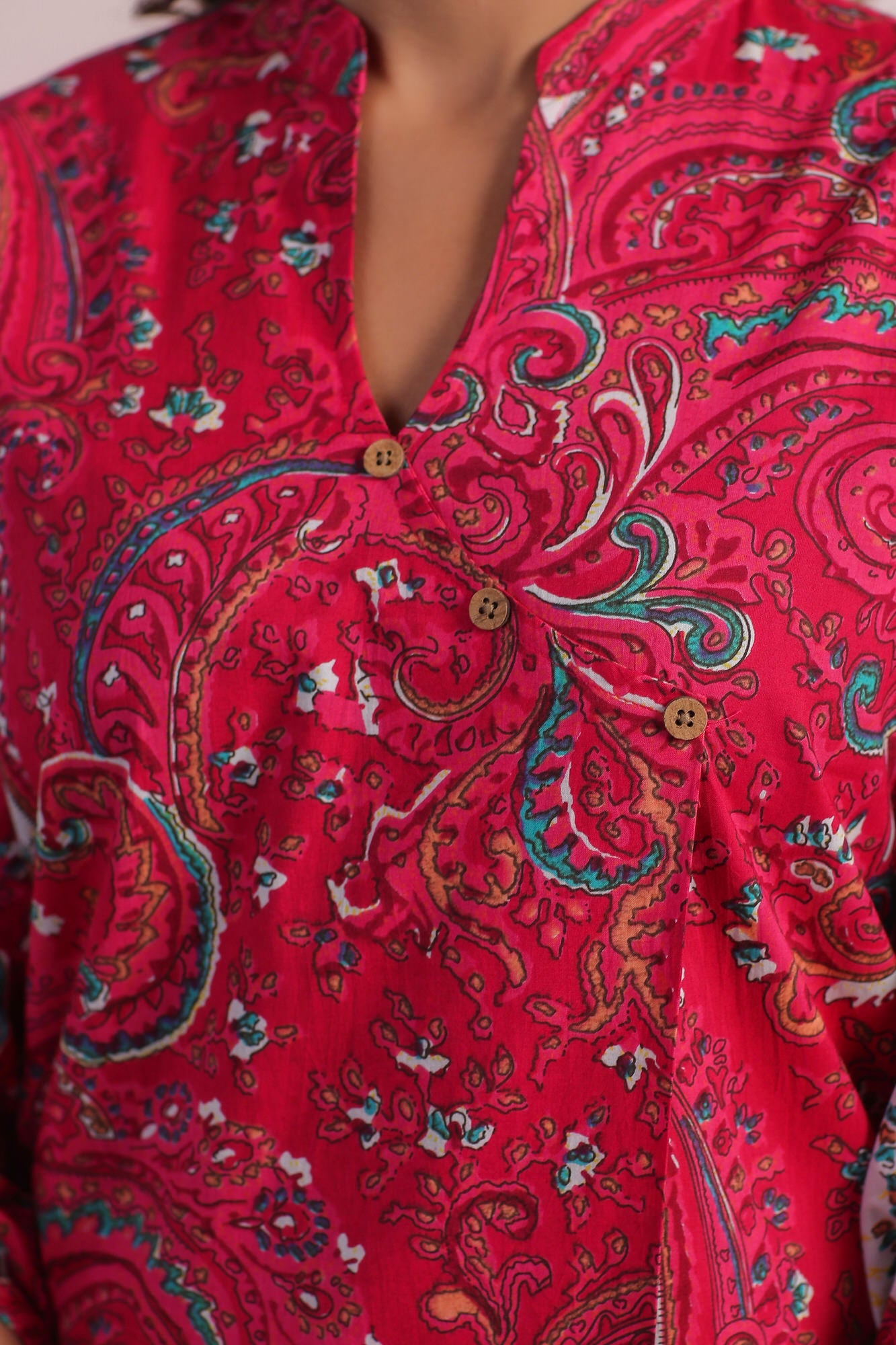Persian Paisley Cotton Co-ord Set