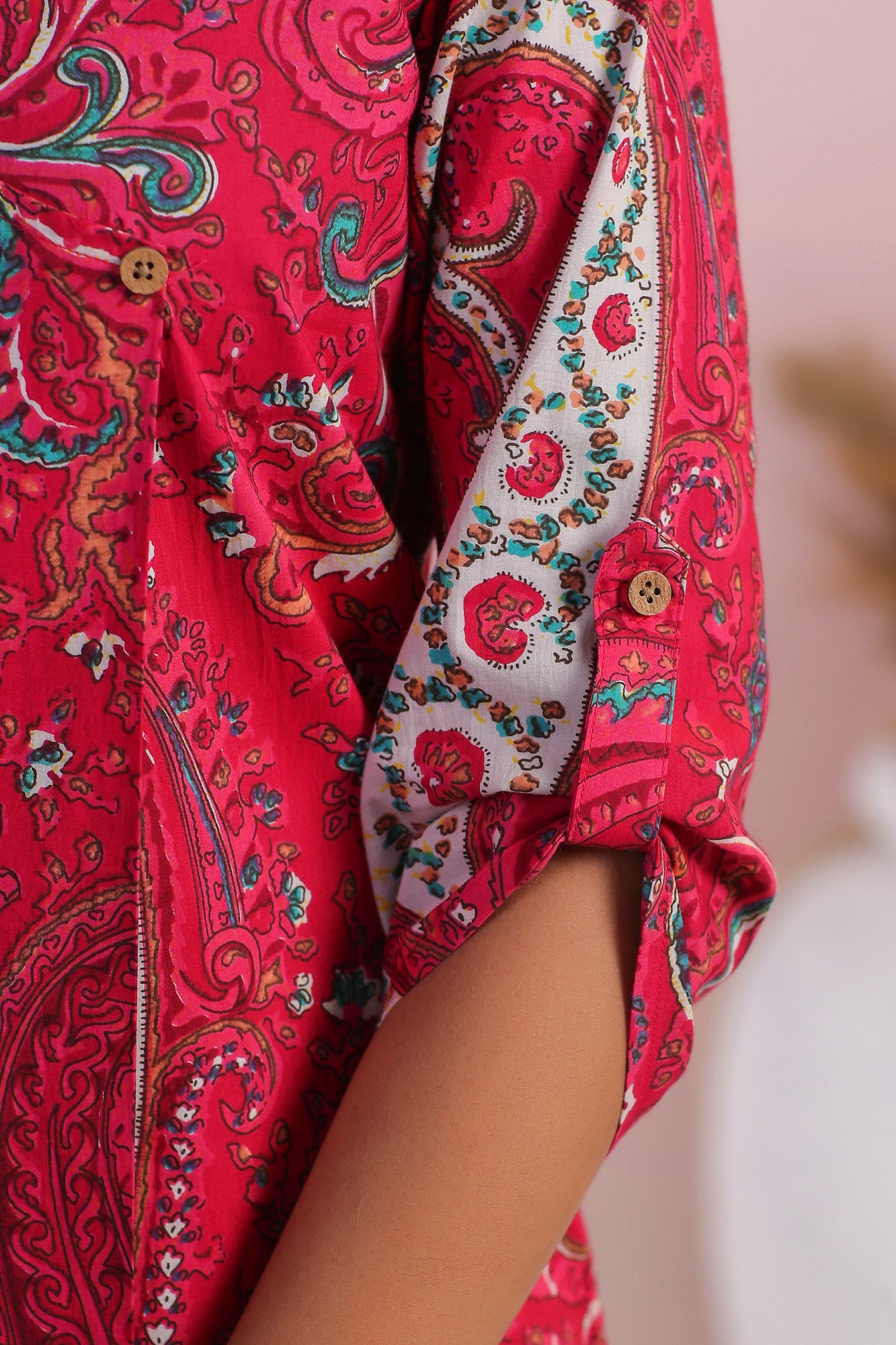 Persian Paisley Cotton Co-ord Set