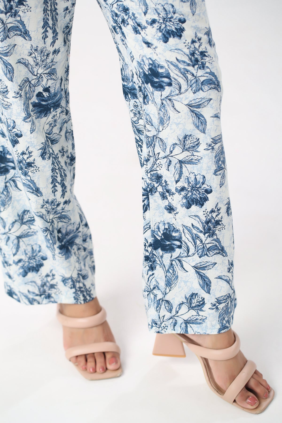 Santorini Blues Cotton Co-ord set