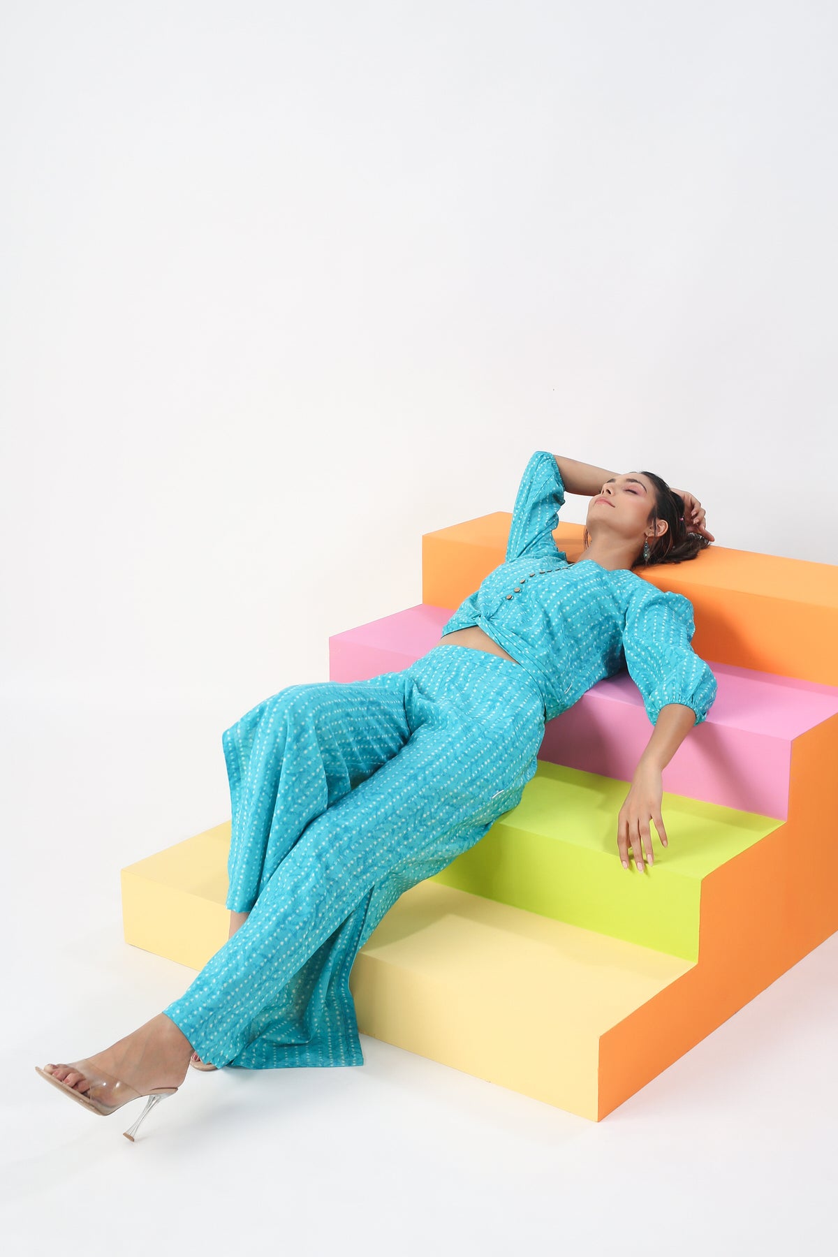 Palm Paradise Cotton Co-ord set