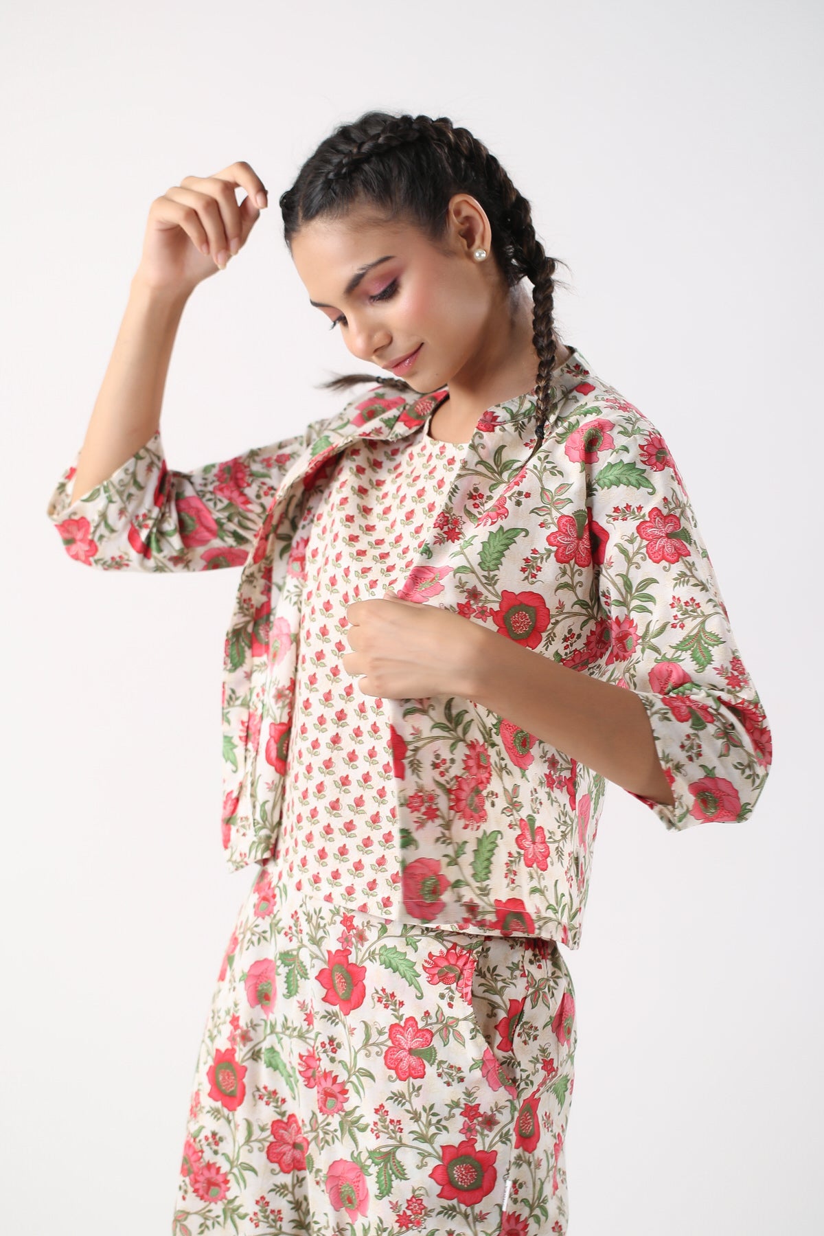 Garden Party Cotton Three Piece Set