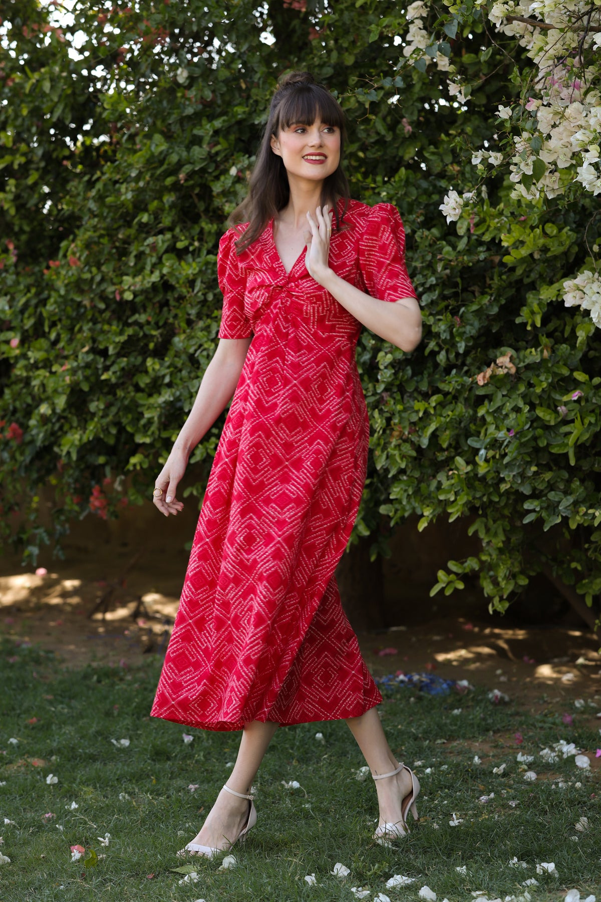 Strawberry Pop Cotton Sundress