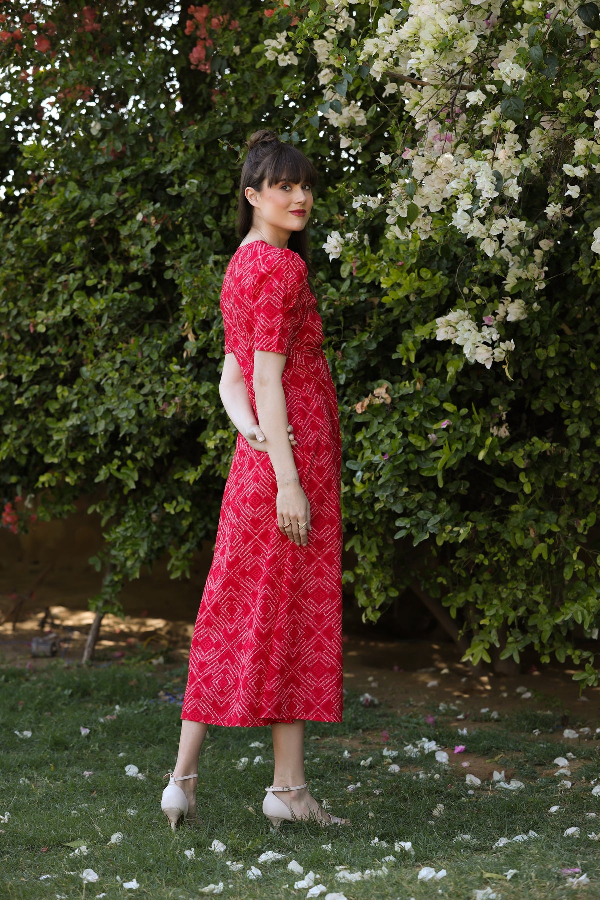 Strawberry Pop Cotton Sundress