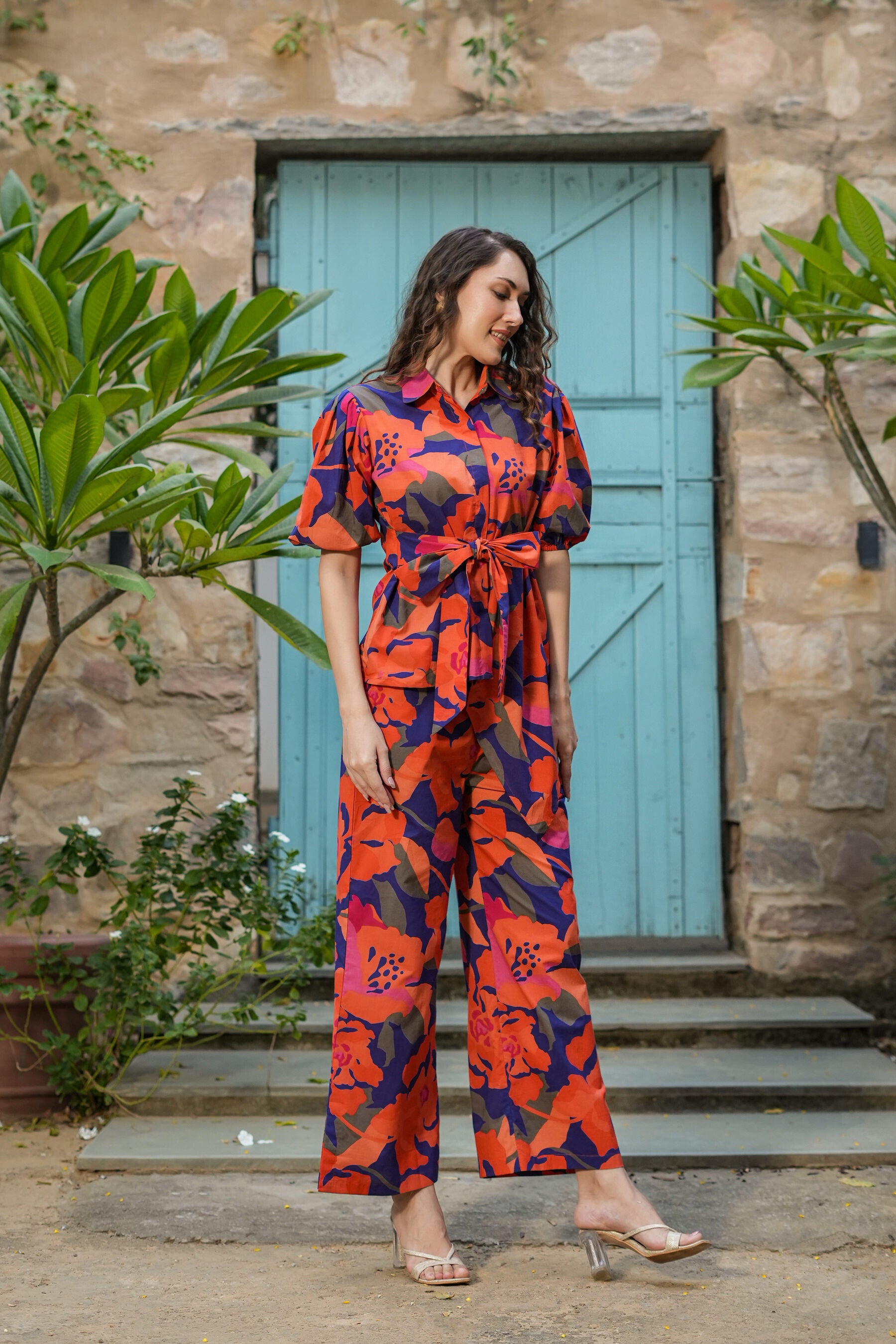 Polychrome Symphony Cotton Co-ord Set