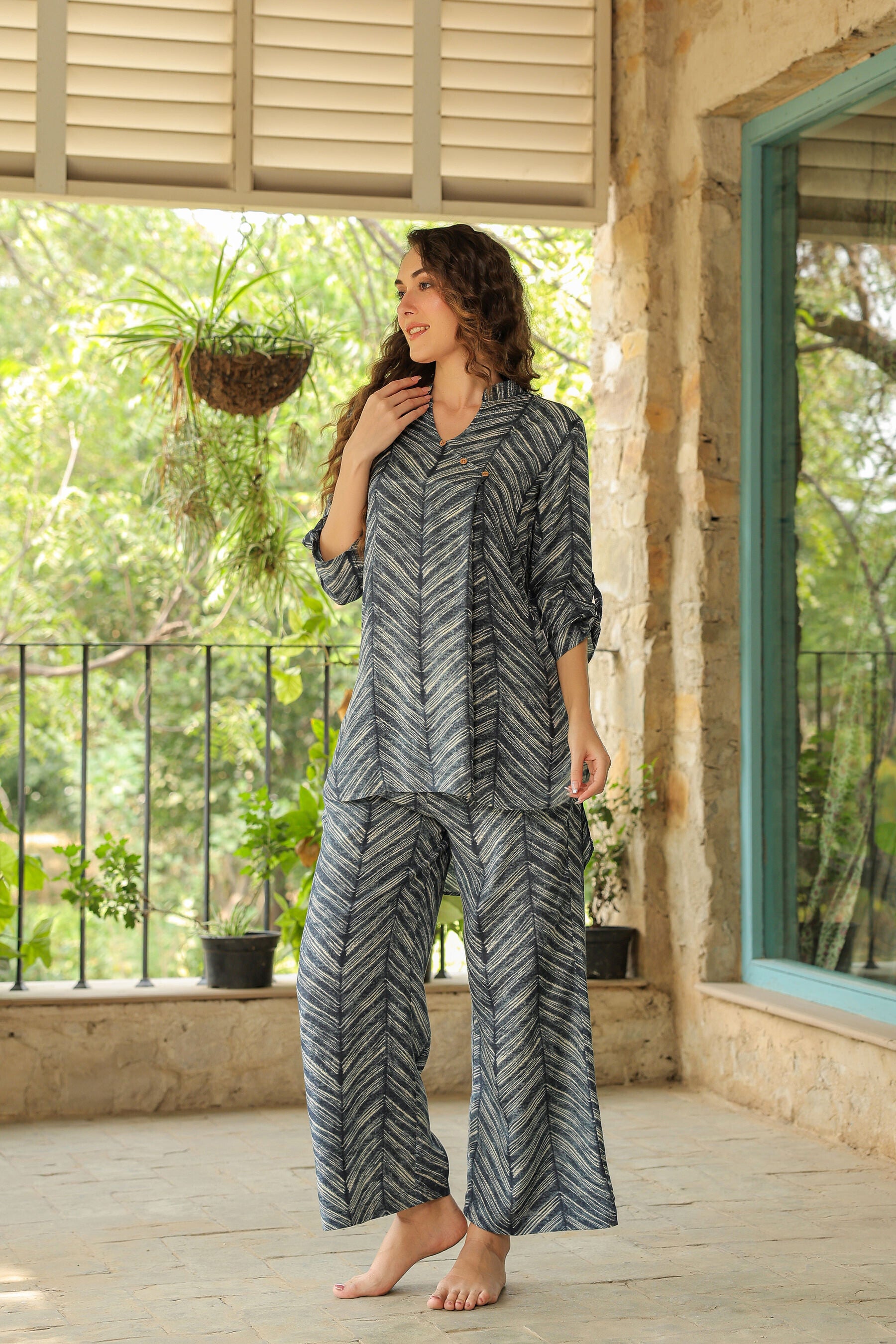 Spruce Up Russian Silk Co-ord Set