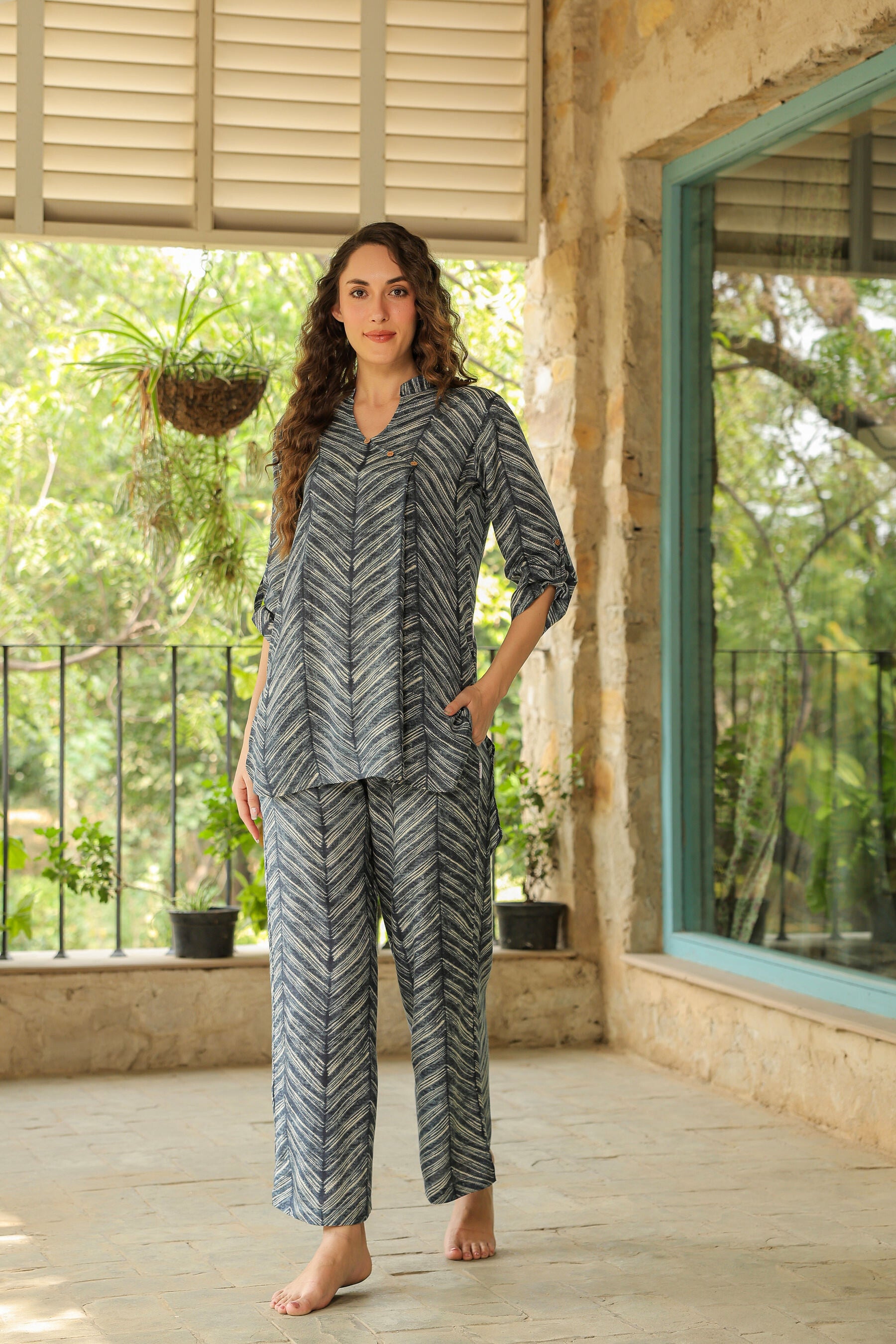 Spruce Up Russian Silk Co-ord Set