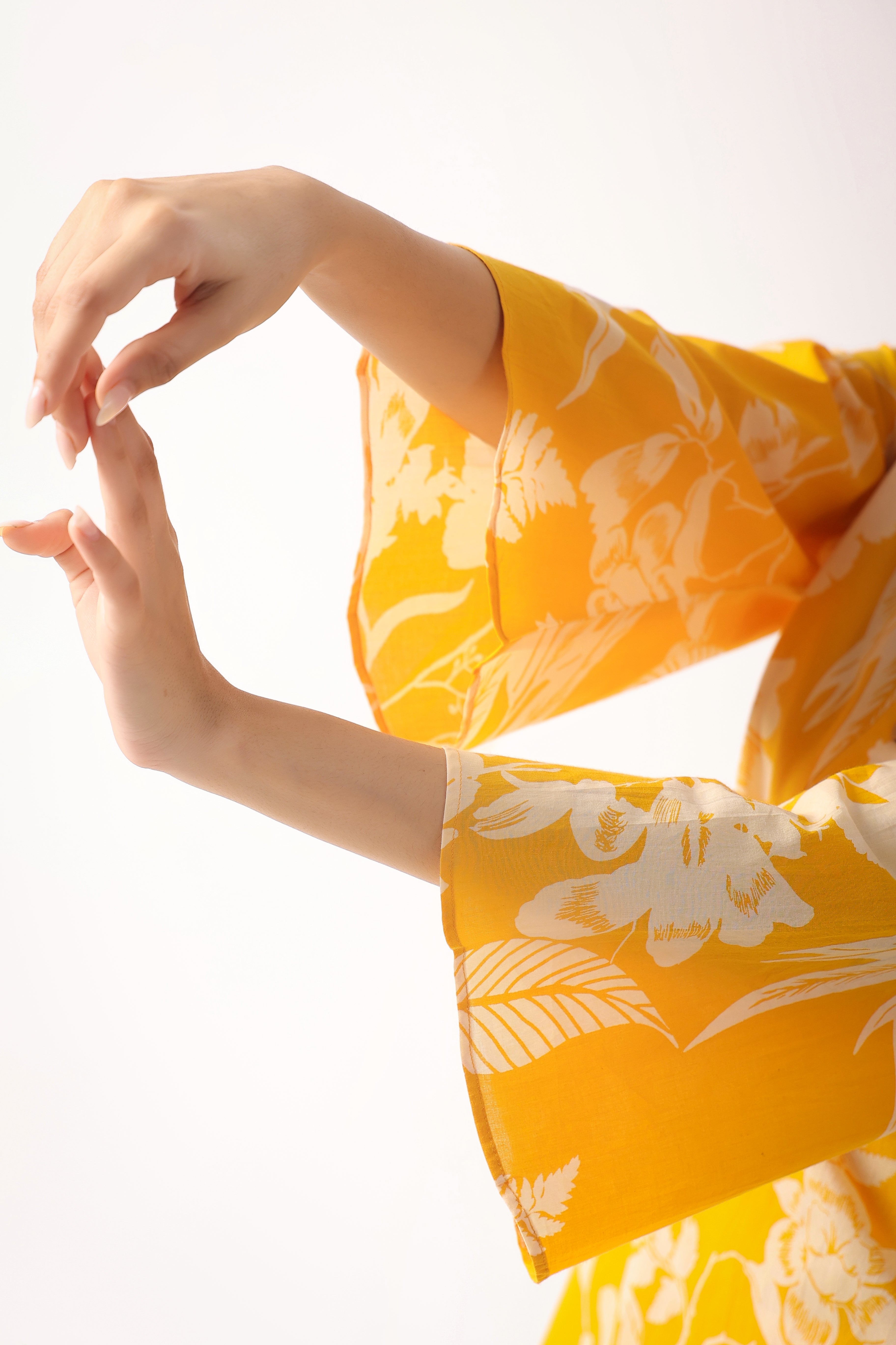 Honeybee Harmony Cotton Palazzo Loungewear Set