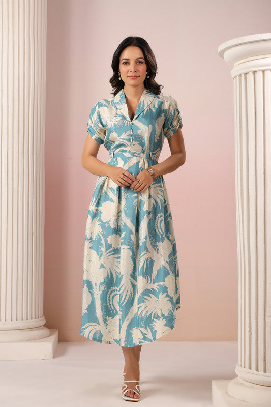 Daydream Delights Silk Dress