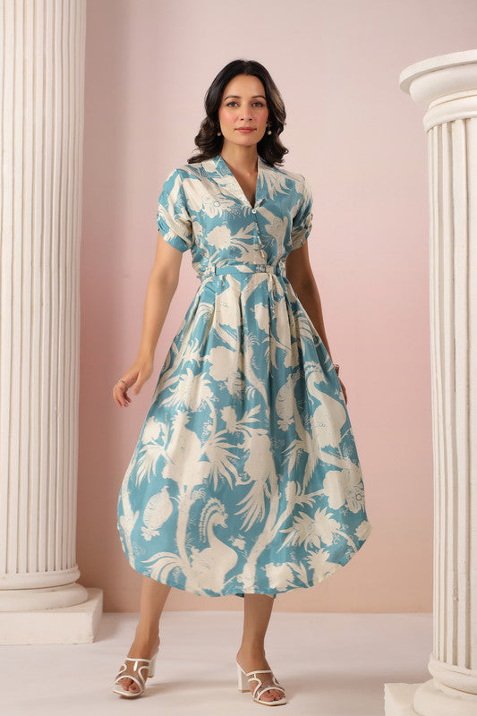 Daydream Delights Silk Dress