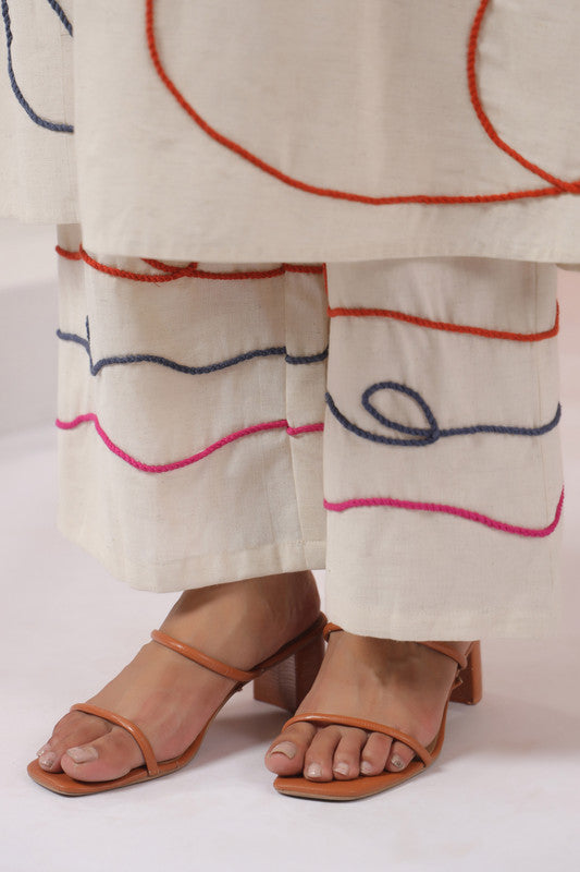 Playful Traces Cotton Flex Co-Ord Set