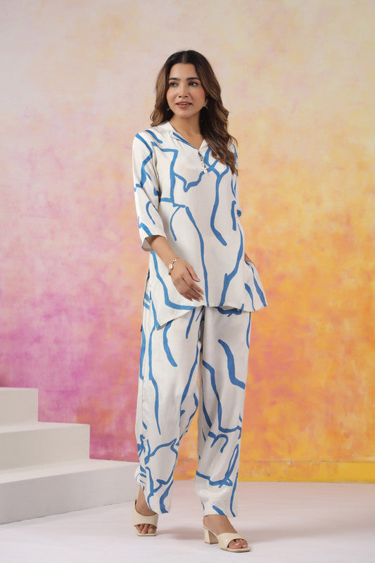 Ocean Drift Russian Silk Co-Ord Set