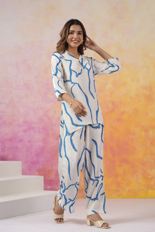 Ocean Drift Russian Silk Co-Ord Set