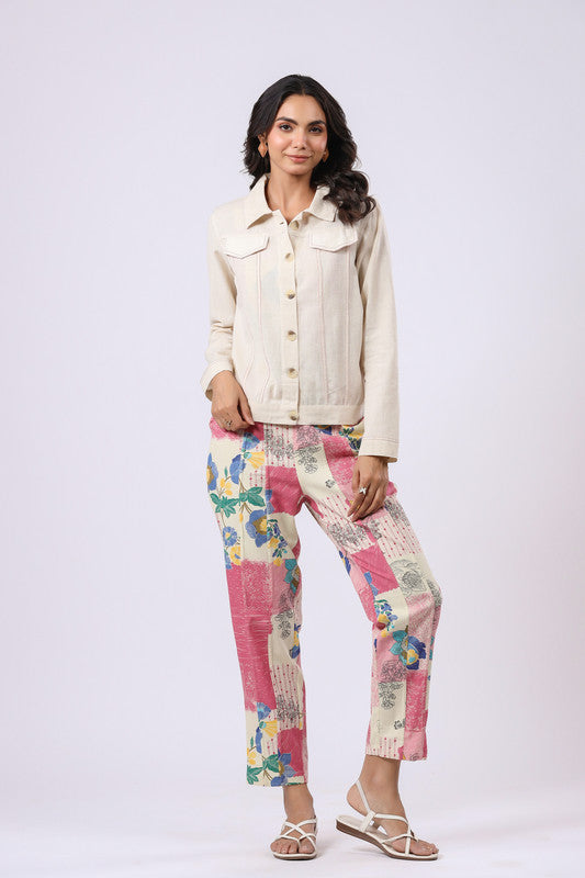 Pattern Pop Cotton Flex Three Piece Set