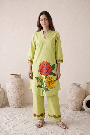 Gulbahar Floral Cotton Co-Ord Set